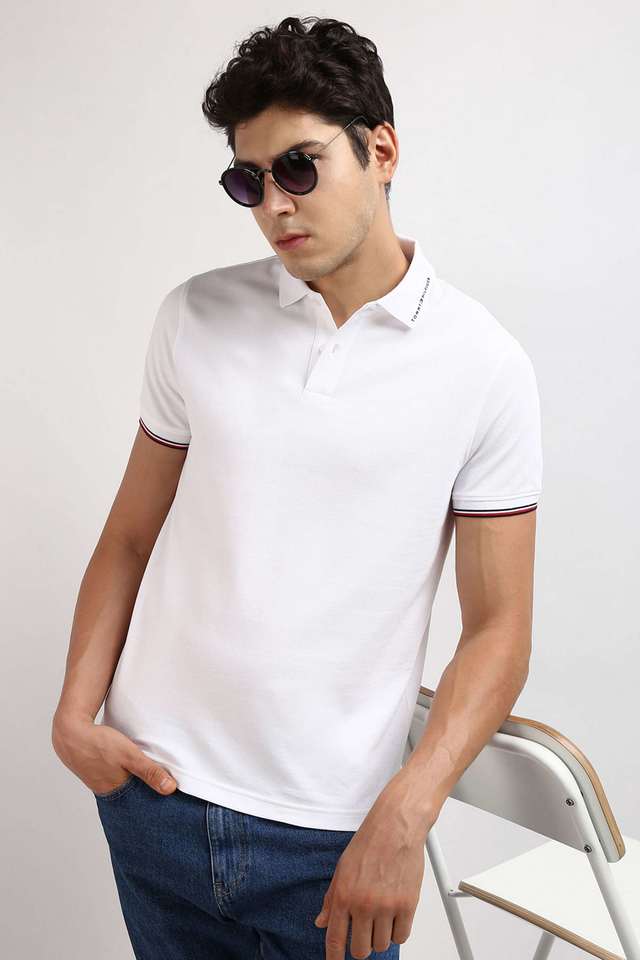 Solid-Cotton-Polo-Men-s-T-Shirt