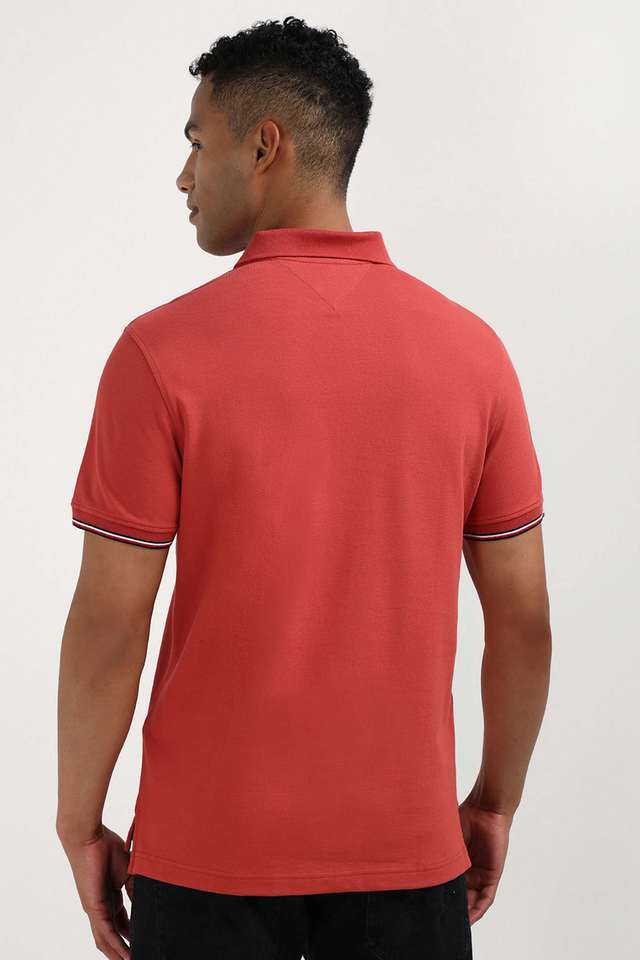 Solid-Cotton-Regular-Fit-Men-Polo-T-Shirt