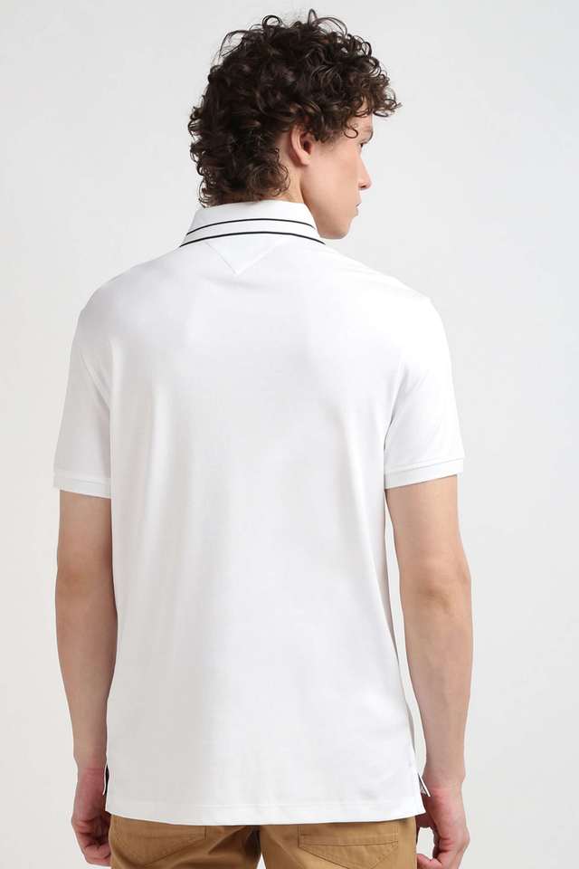 Solid-Cotton-Regular-Fit-Men-Polo-T-Shirt