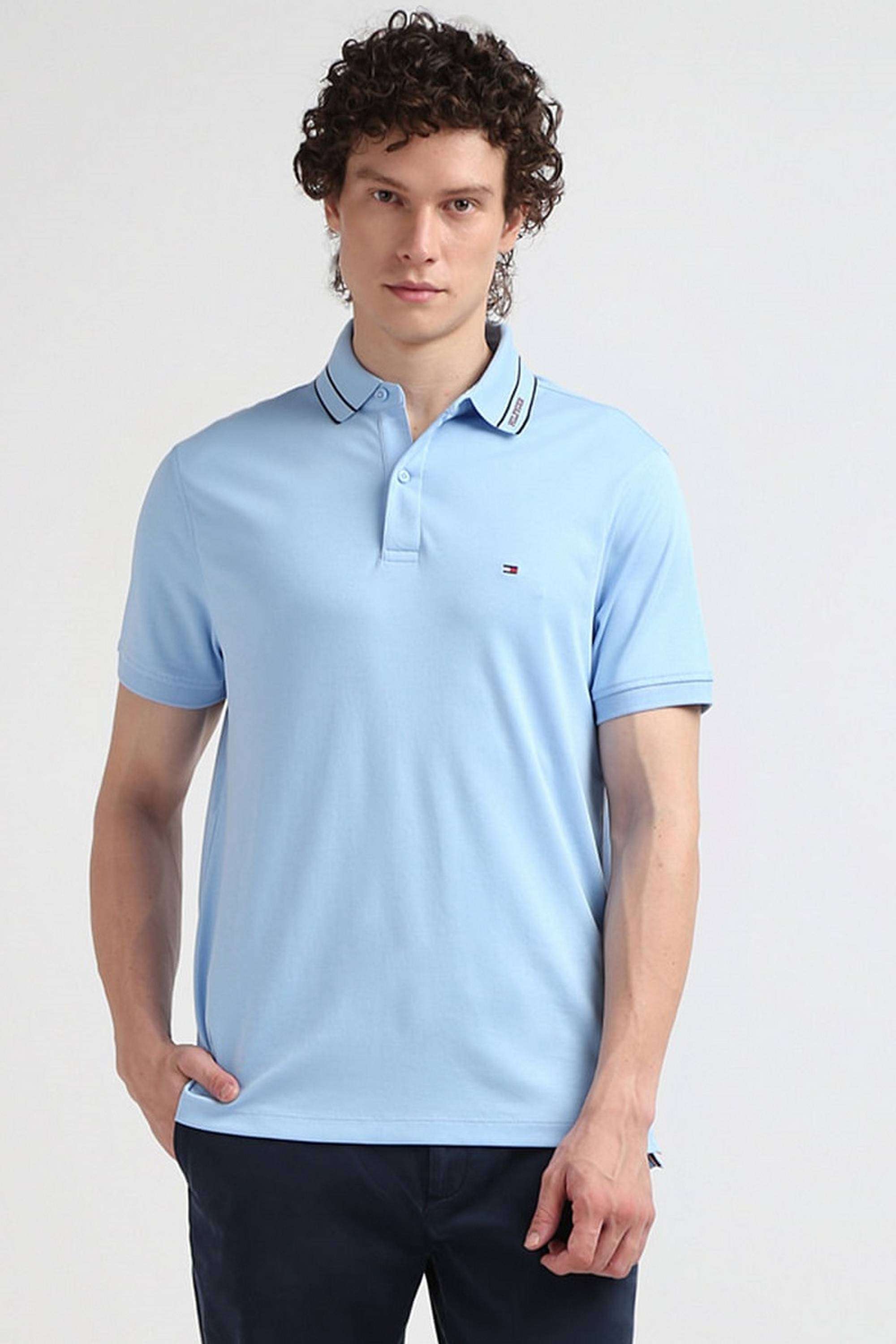 Solid-Cotton-Polo-Men-s-T-Shirt