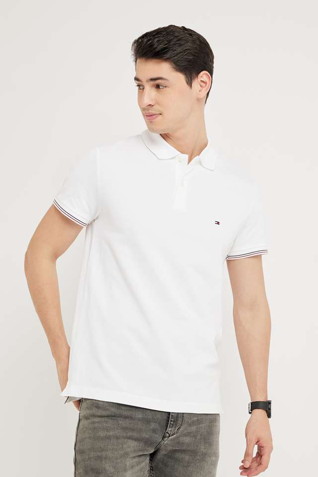 Solid-Cotton-Polo-Men-s-T-Shirt