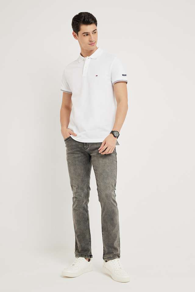 Solid-Cotton-Polo-Men-s-T-Shirt