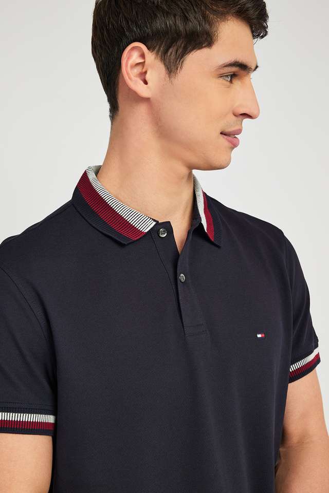 Solid-Cotton-Polo-Men-s-T-Shirt