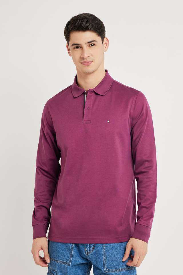 Solid-Cotton-Polo-Men-s-T-Shirt
