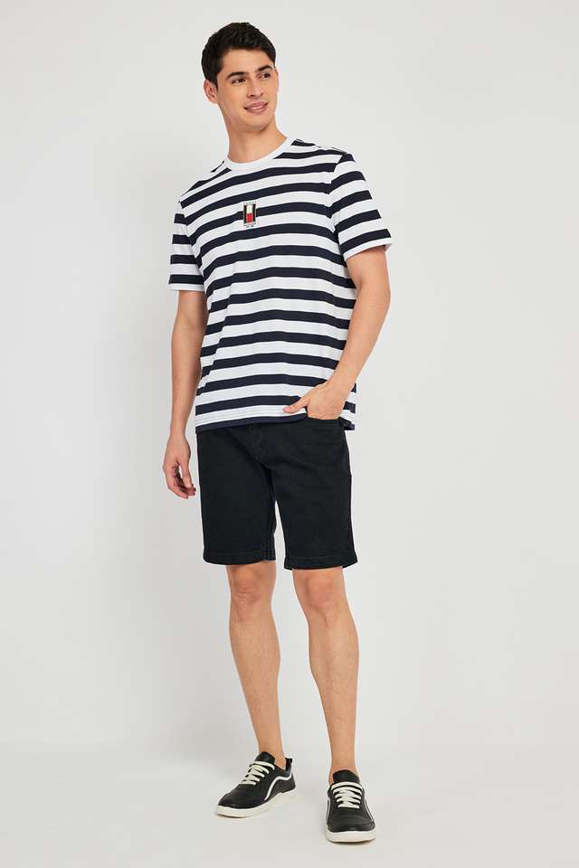 Solid-Cotton-Round-Neck-Men-s-T-Shirt