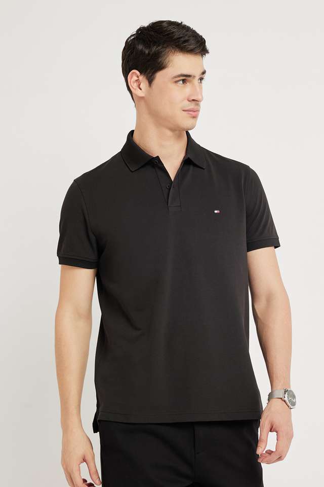 Solid-Cotton-Polo-Men-s-T-Shirt