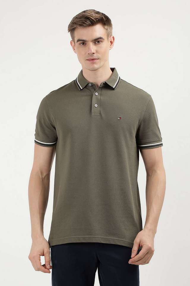 Solid-Cotton-Polo-Men-s-T-Shirt