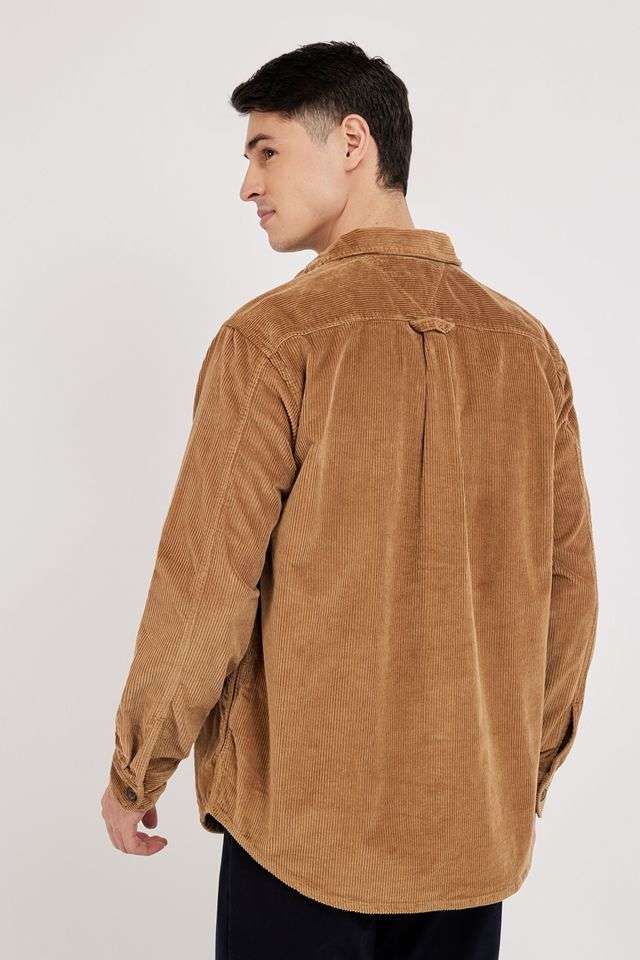 Solid-Cotton-Regular-Fit-Men-s-Casual-Shirt