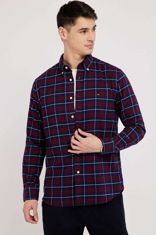 Checks-Cotton-Regular-Fit-Men-s-Casual-Shirt