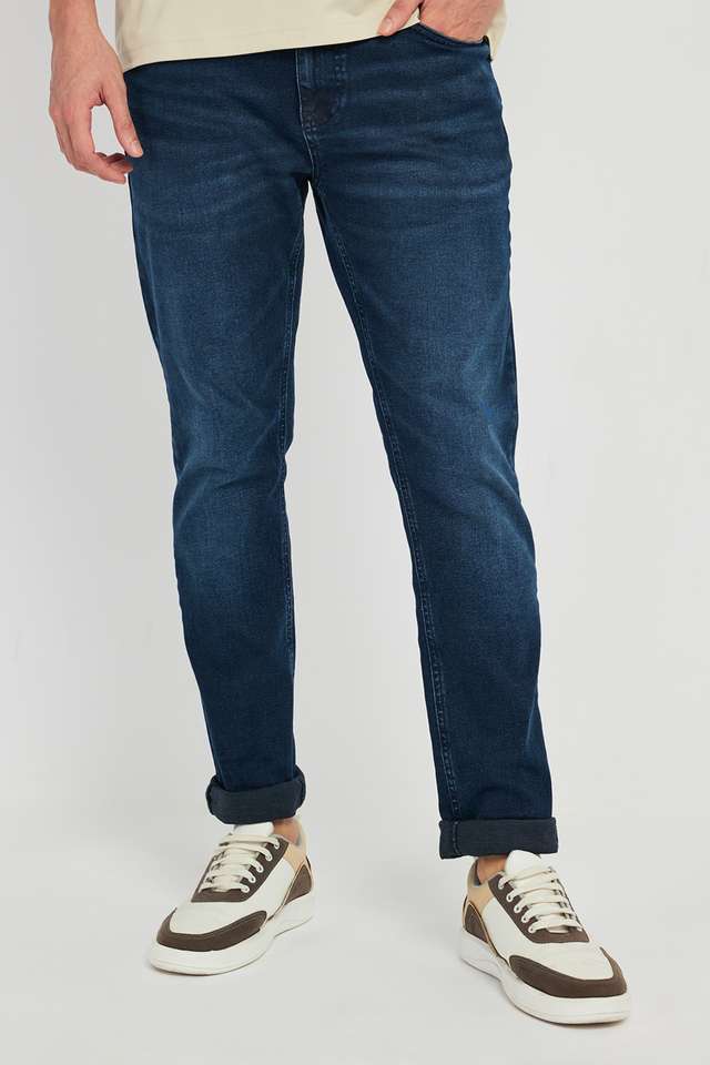 Light-Wash-Cotton-Regular-Fit-Men-s-Jeans