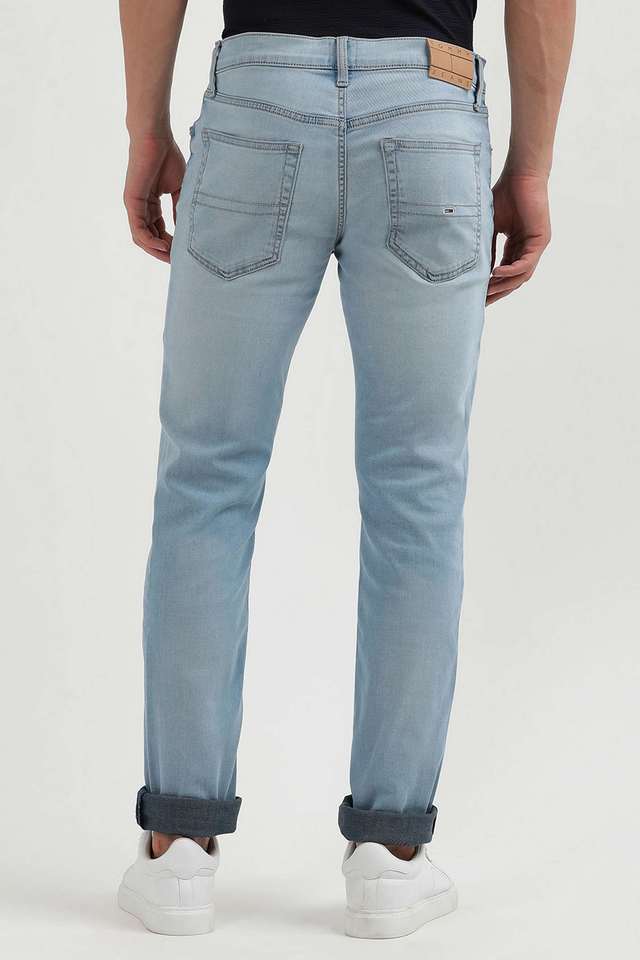 Light-Wash-Cotton-Regular-Fit-Men-s-Jeans