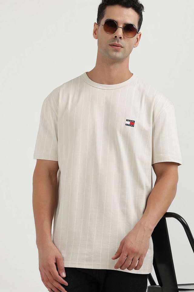 Solid-Cotton-Round-Neck-Men-s-T-Shirt