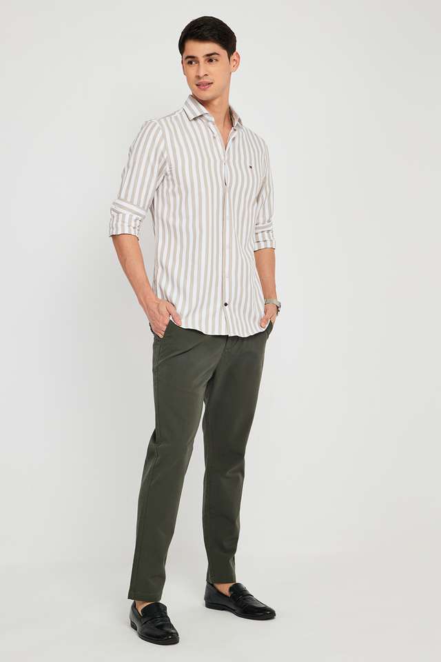 Stripes-Cotton-Regular-Fit-Men-s-Casual-Wear-Shirt