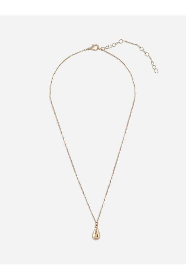 Gold-Contemporary-Stylish-Beach-Charm-Necklace