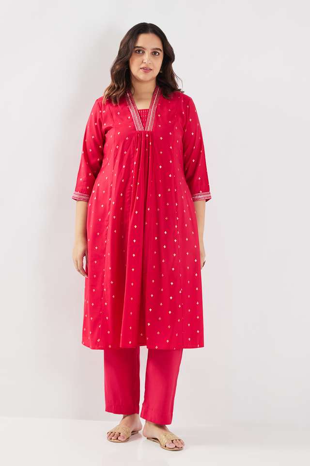 Solid-Chanderi-Regular-Fit-Women-s-Palazzos