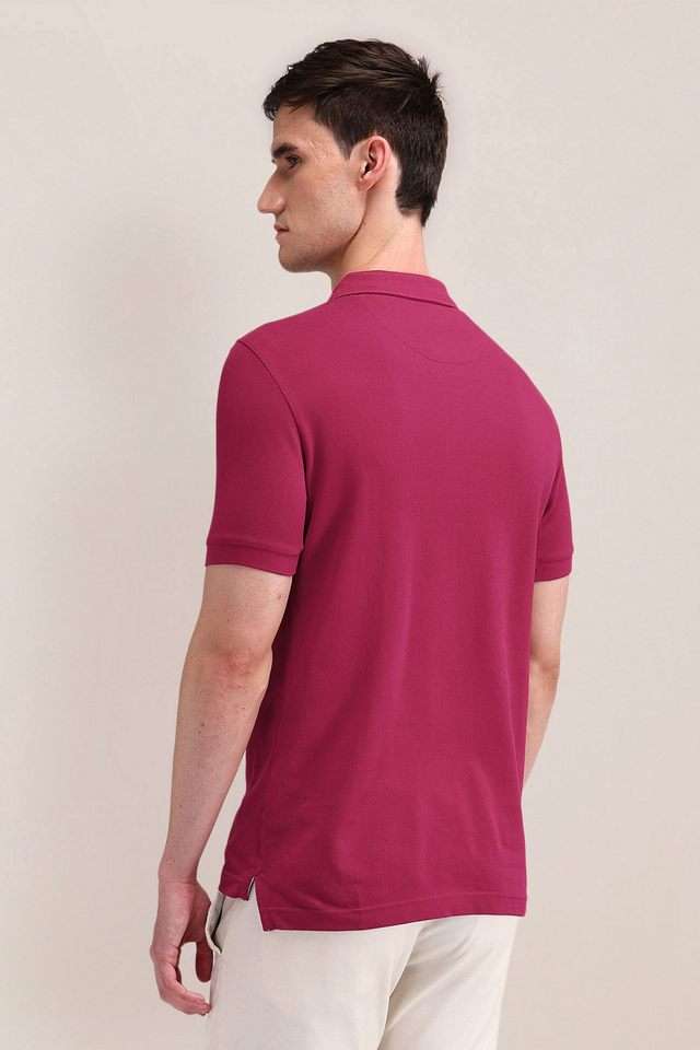 Solid-Cotton-Slim-Fit-Men-Polo-T-Shirt