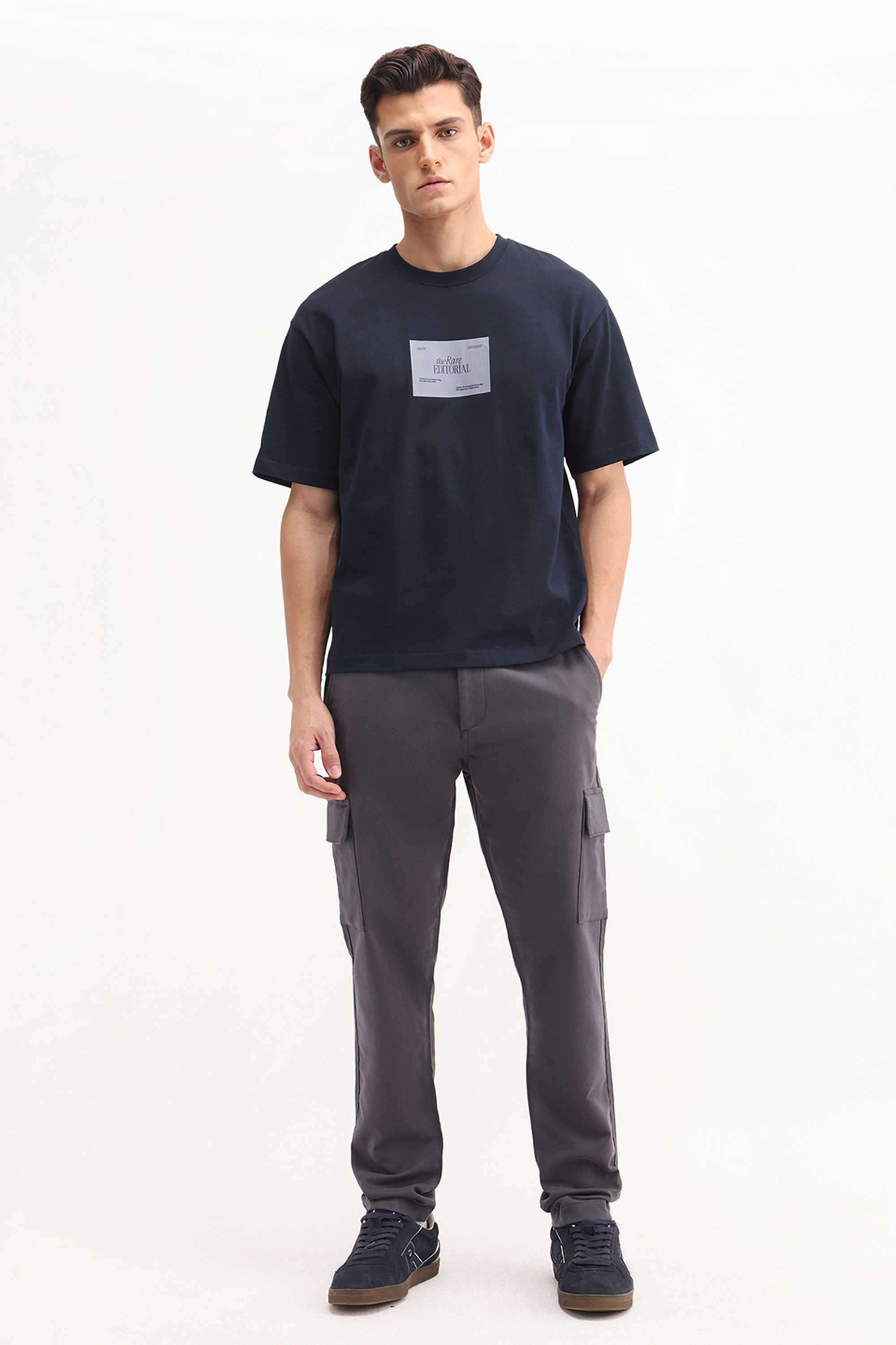 Solid-Cotton-Regular-Fit-Men-s-Casual-Trousers
