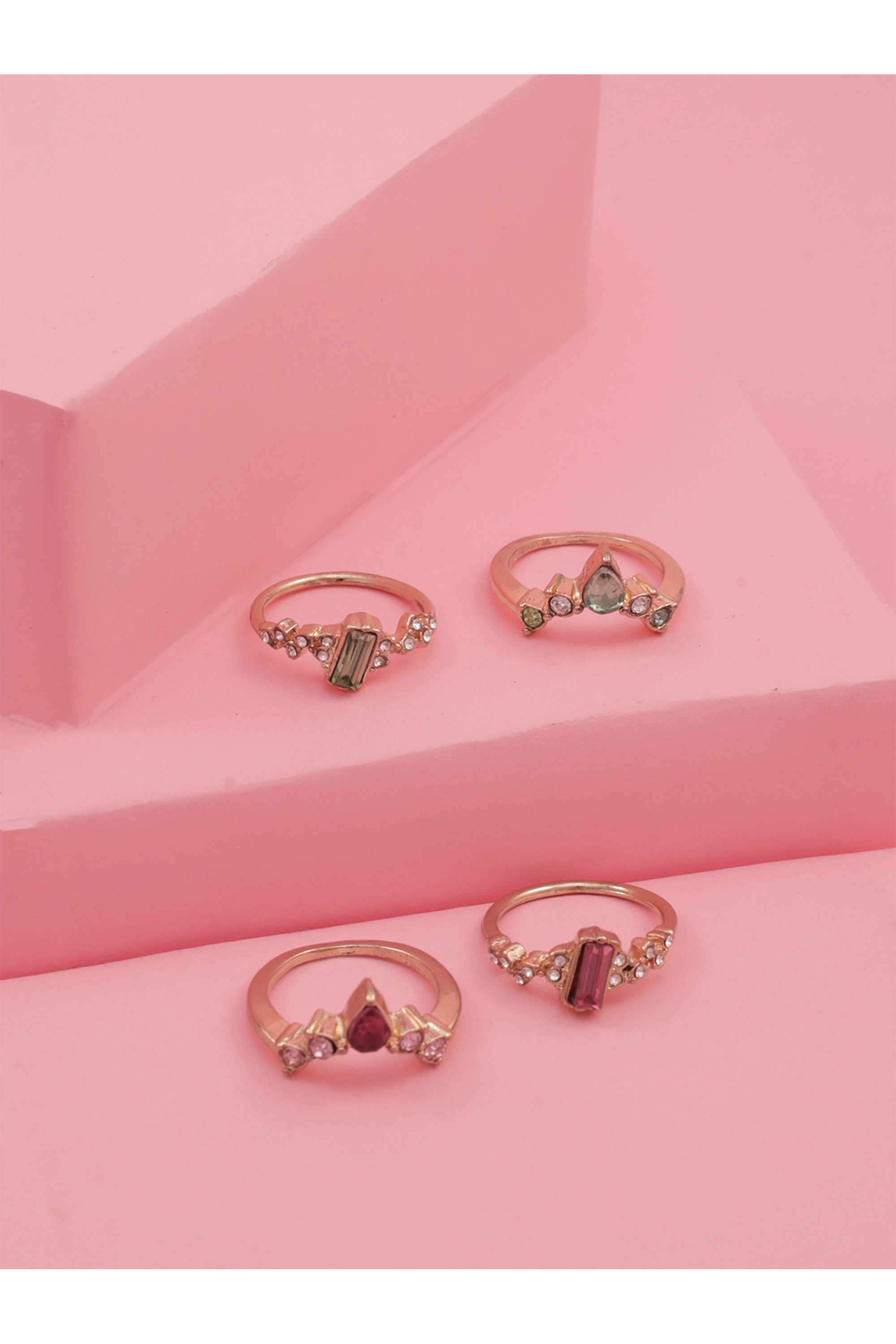 Metal-Casual-Wear-Women-Rings