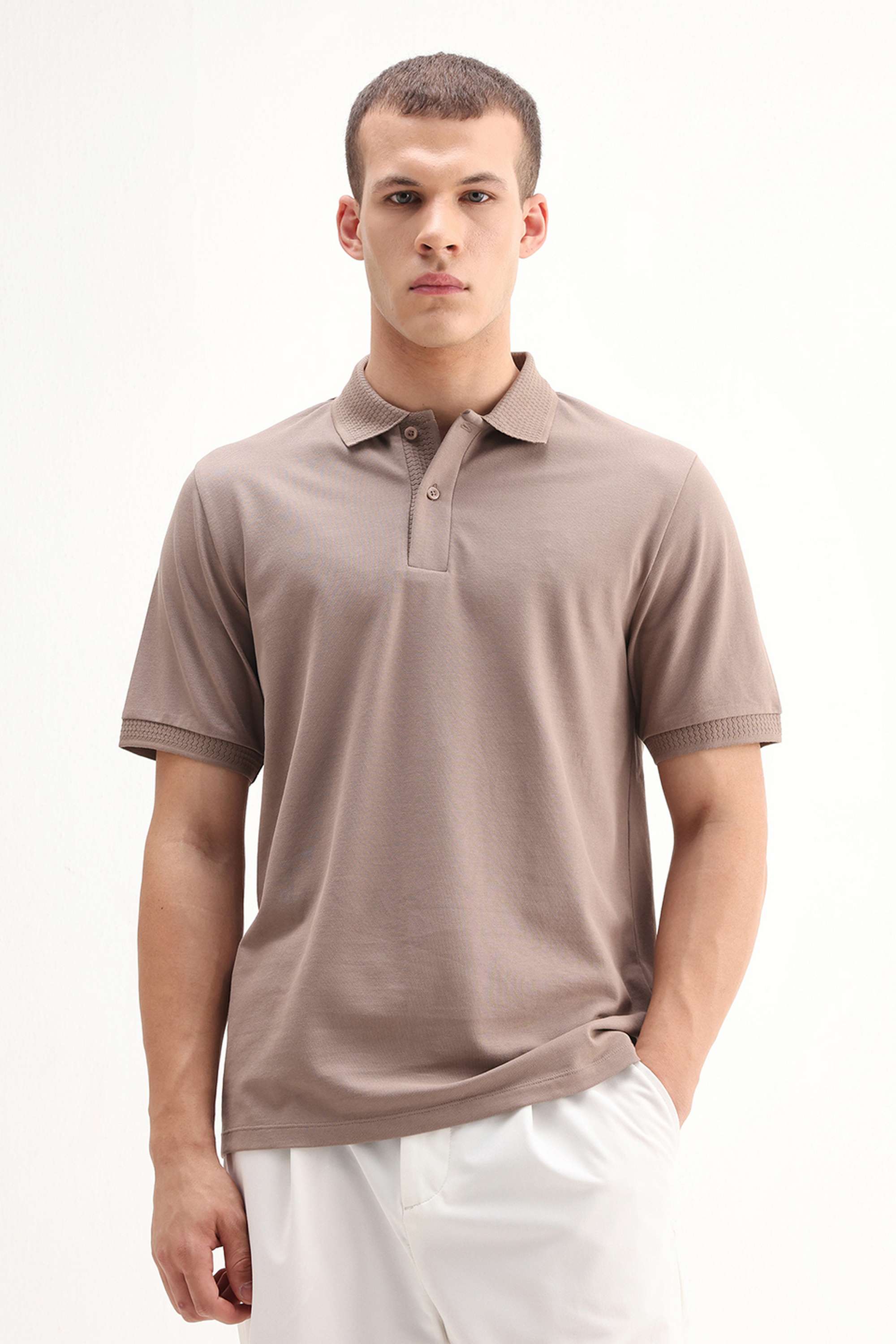 Solid-Cotton-Regular-Fit-Men-Polo-T-Shirt