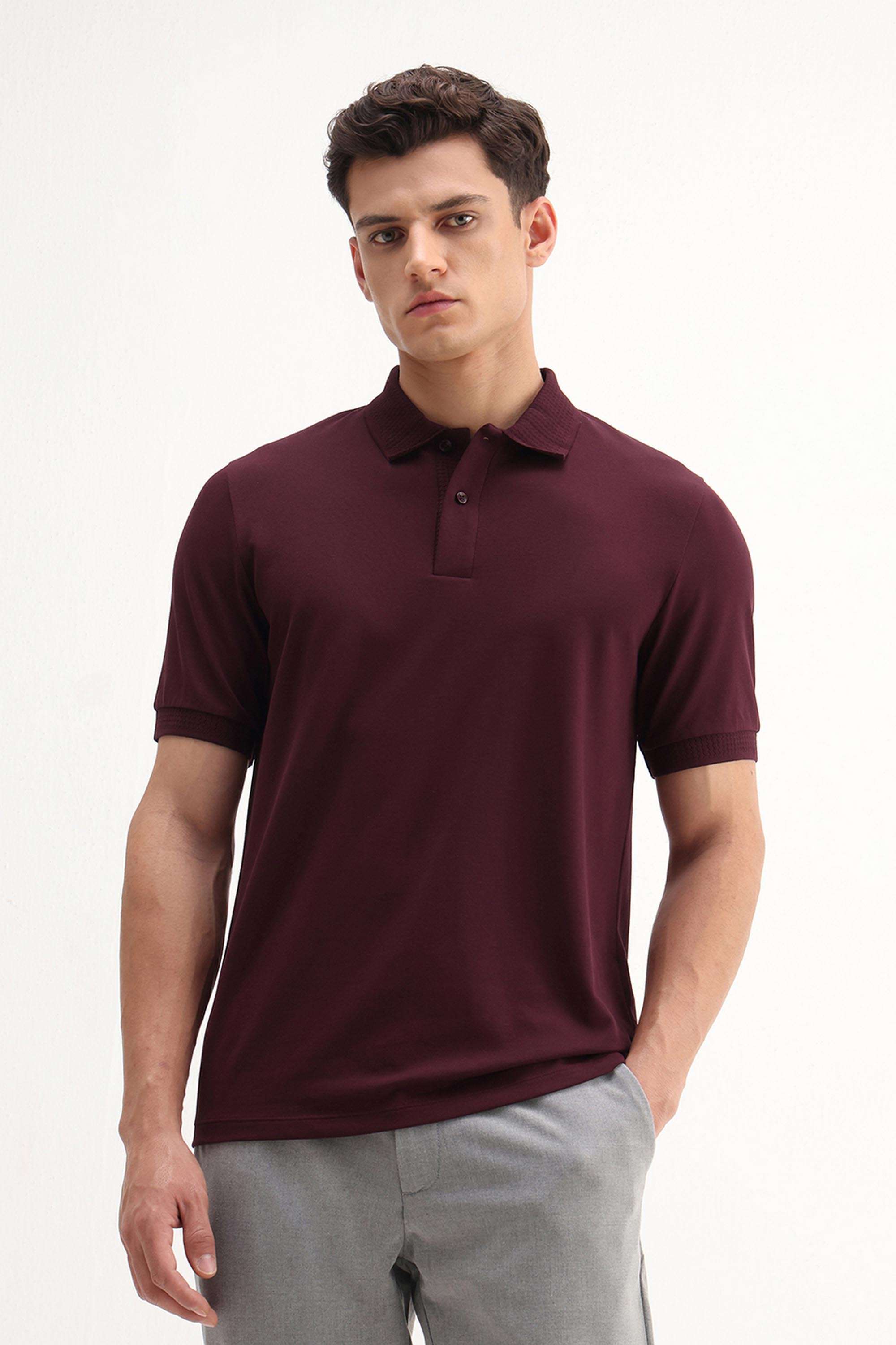 Solid-Cotton-Round-Neck-Men-s-T-Shirt