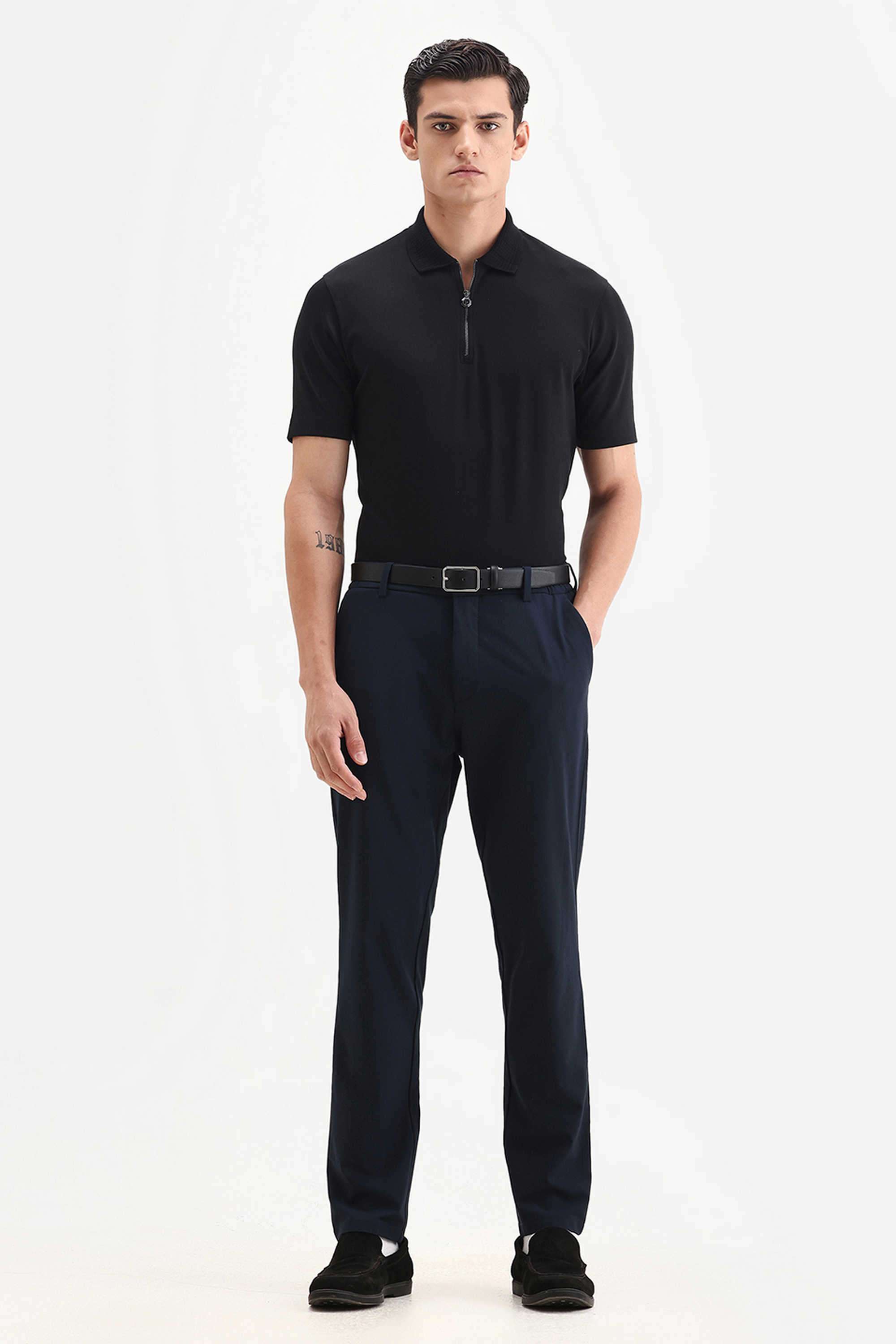 Solid-Cotton-Round-Neck-Men-s-T-Shirt