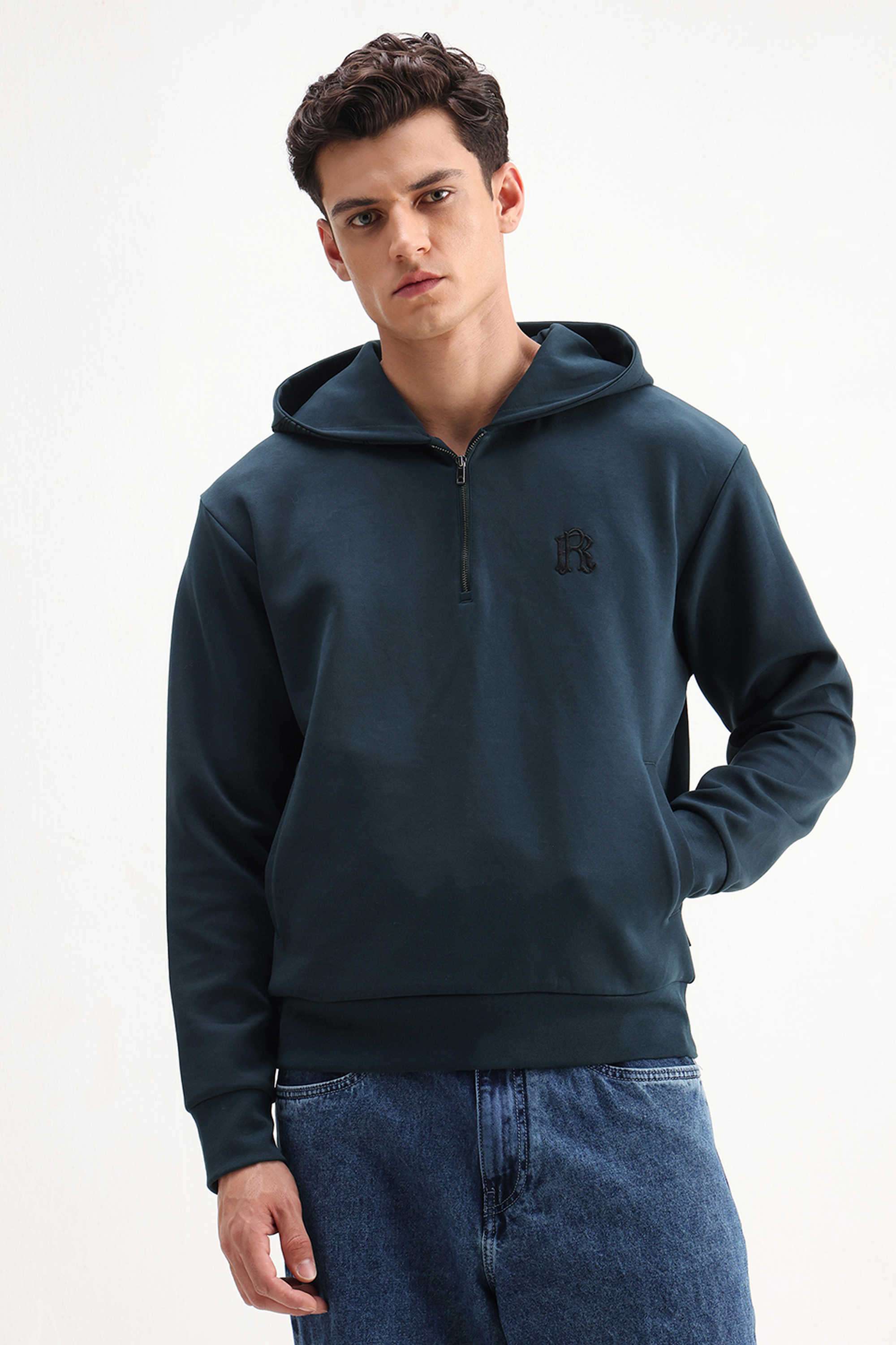 Solid-Viscose-Round-Neck-Men-s-Sweatshirt