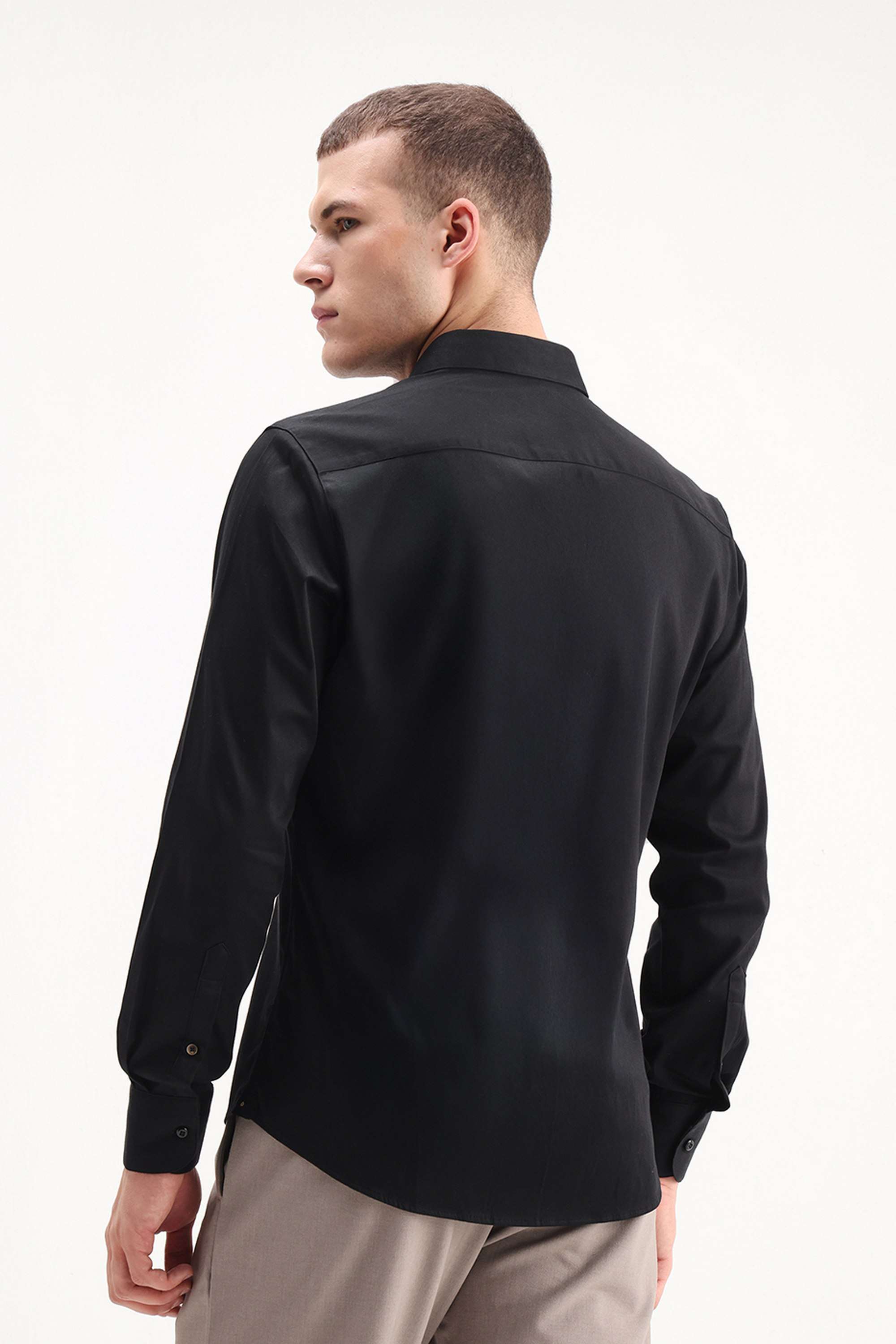 Solid-Cotton-Regular-Fit-Men-s-Formal-Shirt