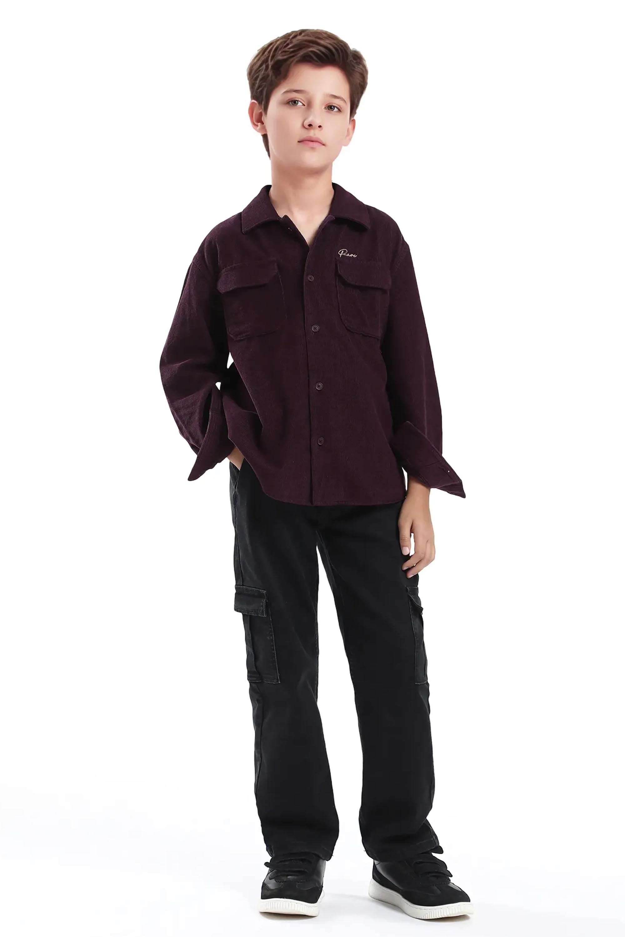 Solid-Cotton-Regular-Fit-Men-s-Casual-Shirt