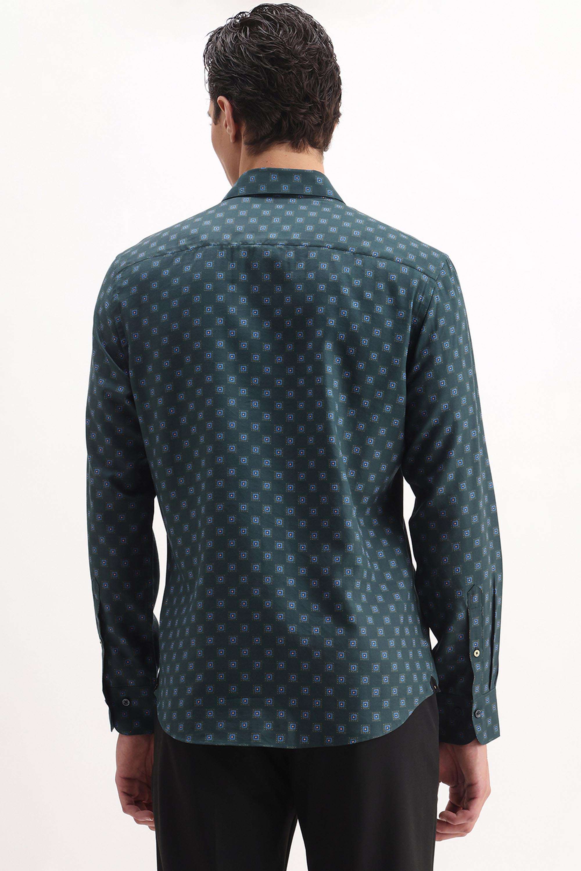 Solid-Cotton-Regular-Fit-Men-s-Casual-Shirt