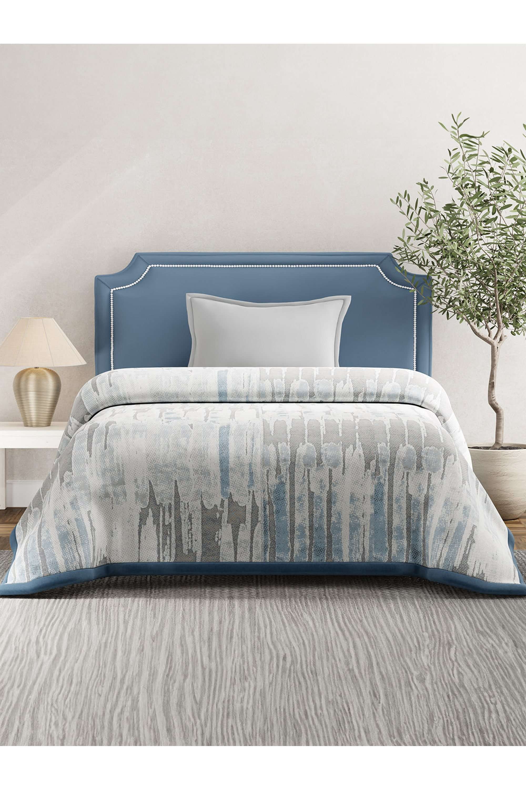 Embrace-Grey-Abstract-Single-Blanket---Pack-of-1-(87-inches-L-x-63-inches-W)