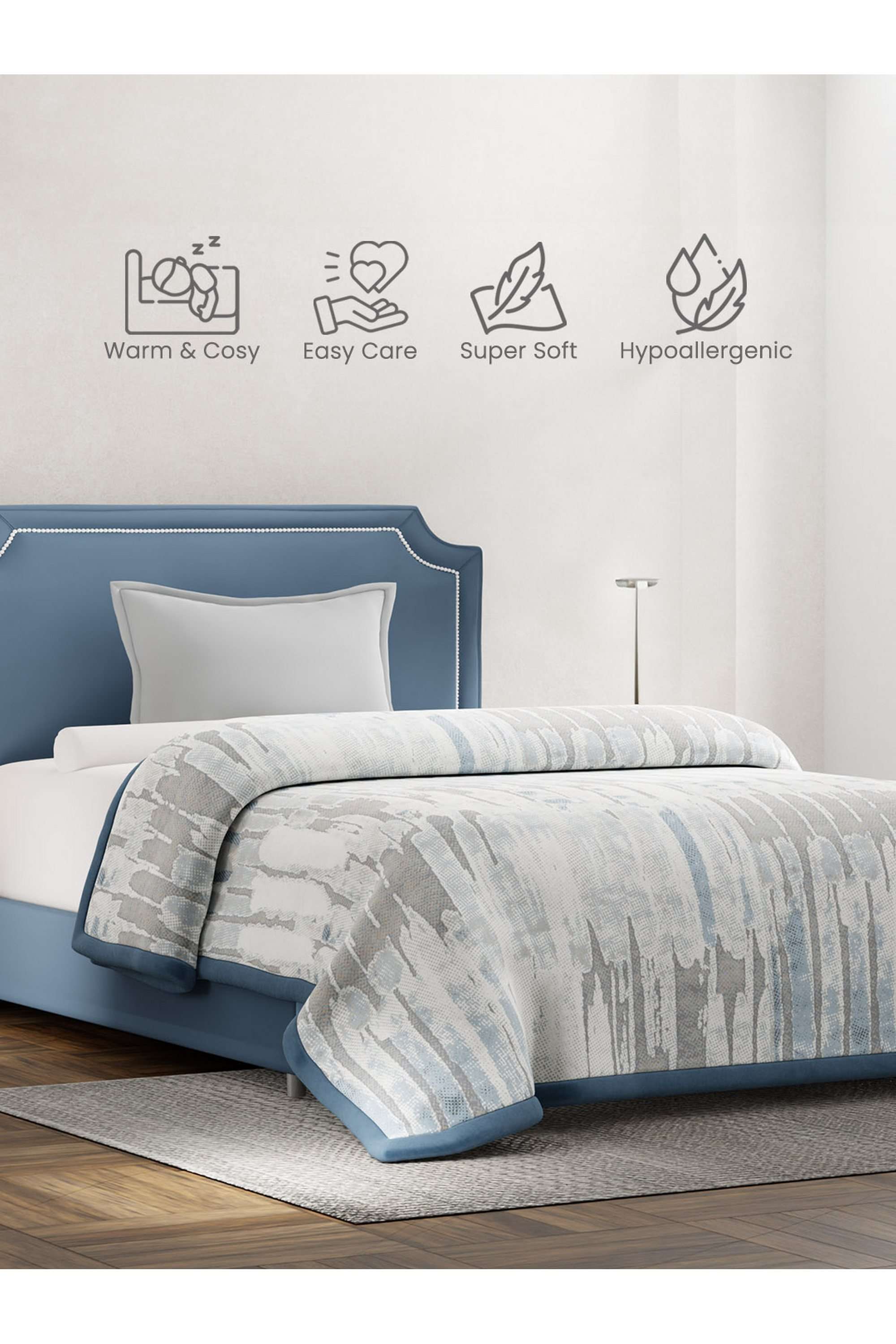 Embrace-Grey-Abstract-Single-Blanket---Pack-of-1-(87-inches-L-x-63-inches-W)