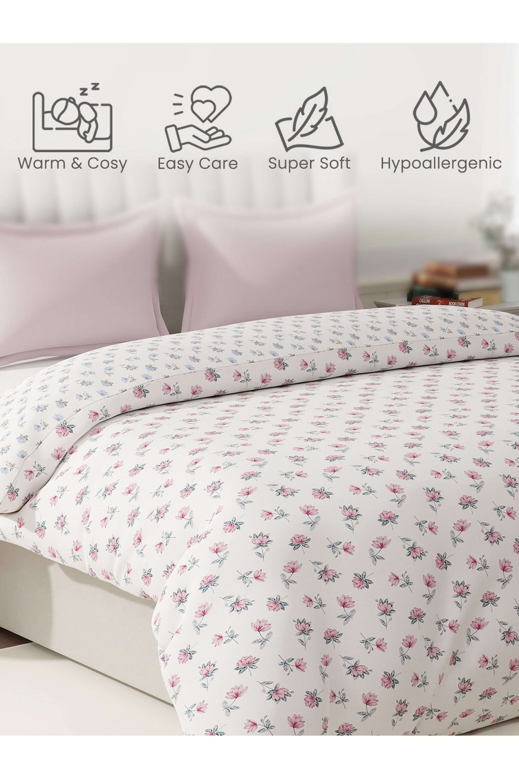 Embrace-100--Cotton-152-TC-Blue-&-Pink-Floral-Reversible-Double-Comforter