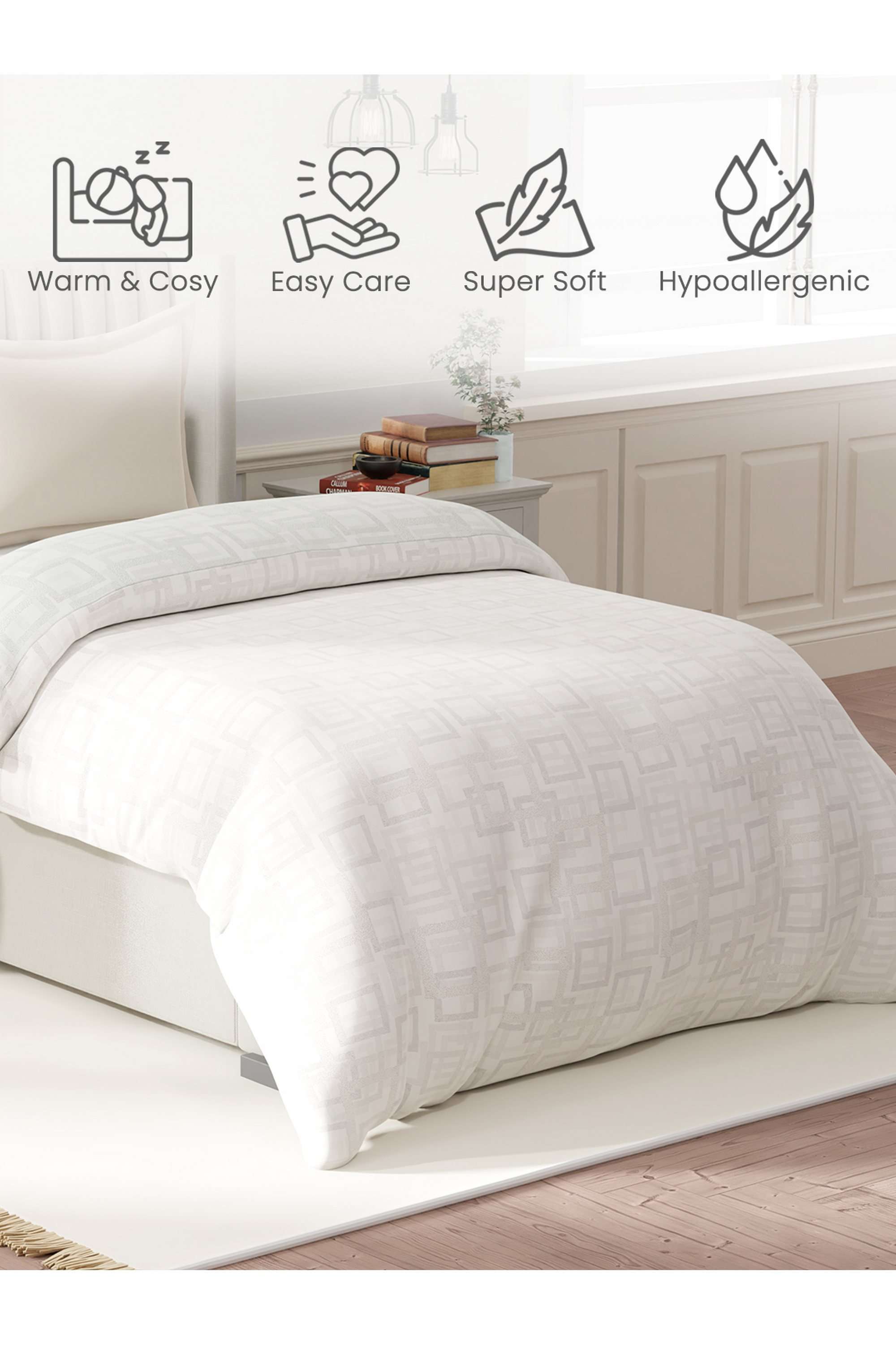 Embrace-100--Cotton-152-TC-Grey-&-Cream-Geometrical-Reversible-Single-Comforter