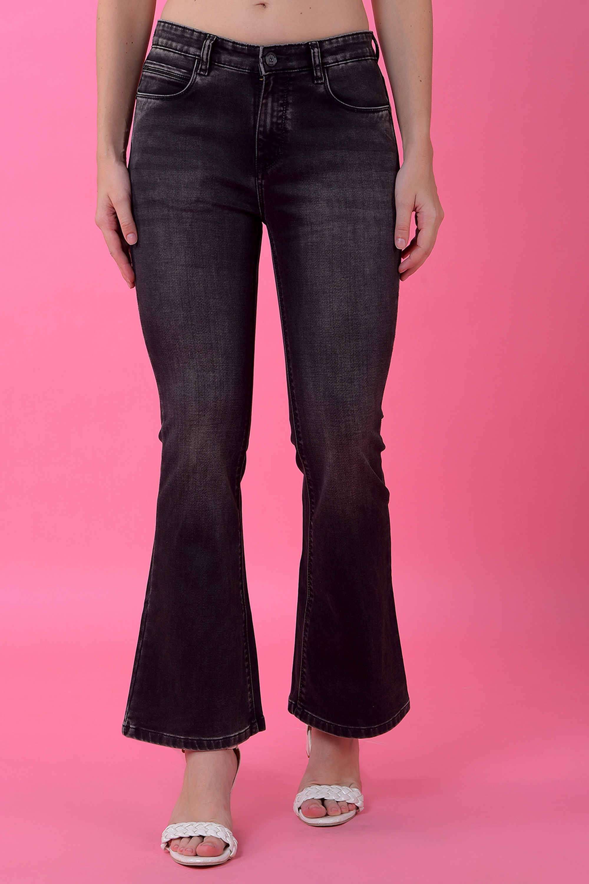 crimsoune club Blended Fabric Bootcut Fit Women's Jeans-picture-36