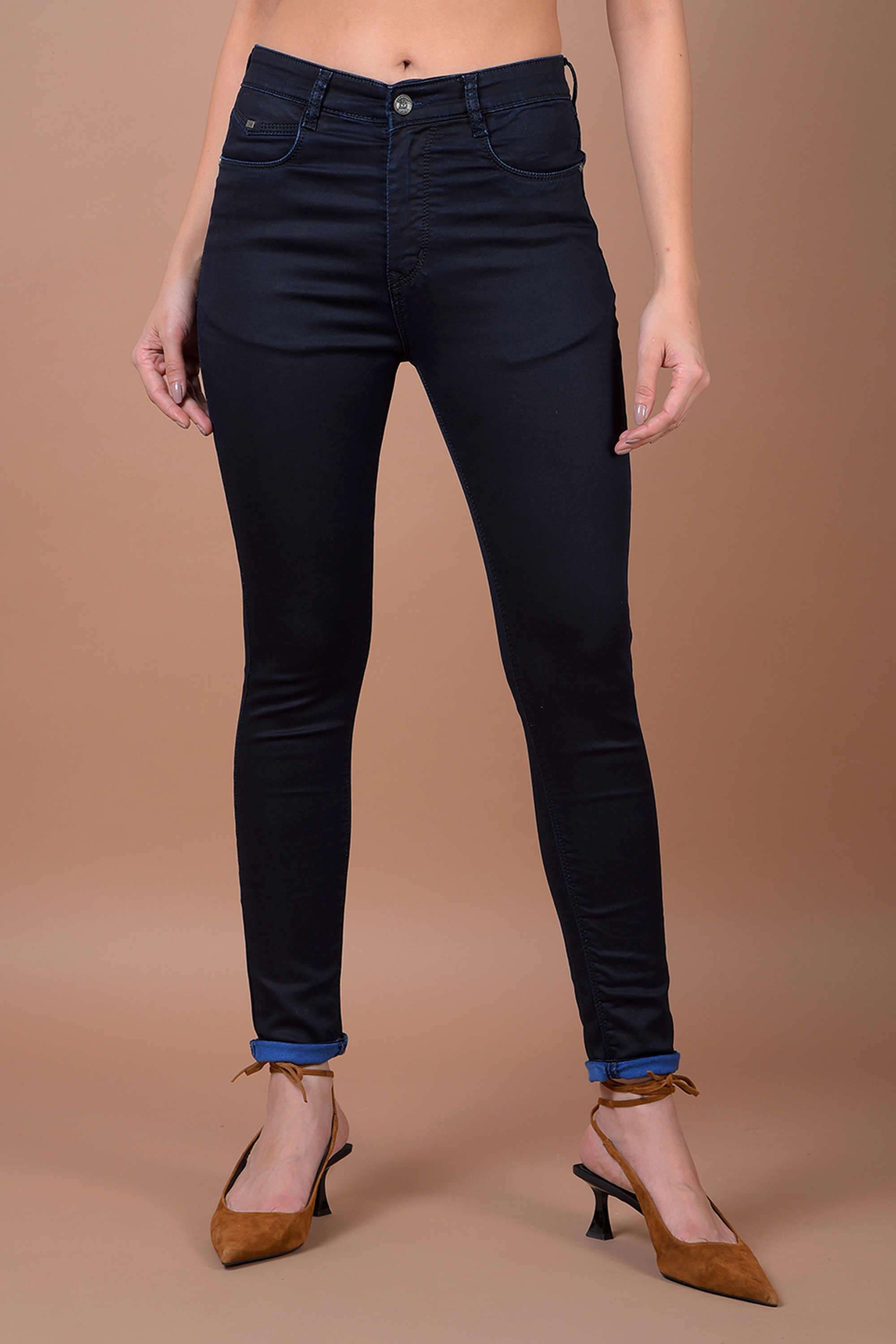 crimsoune club Blended Fabric Skinny Fit Women's Jeans-picture-22