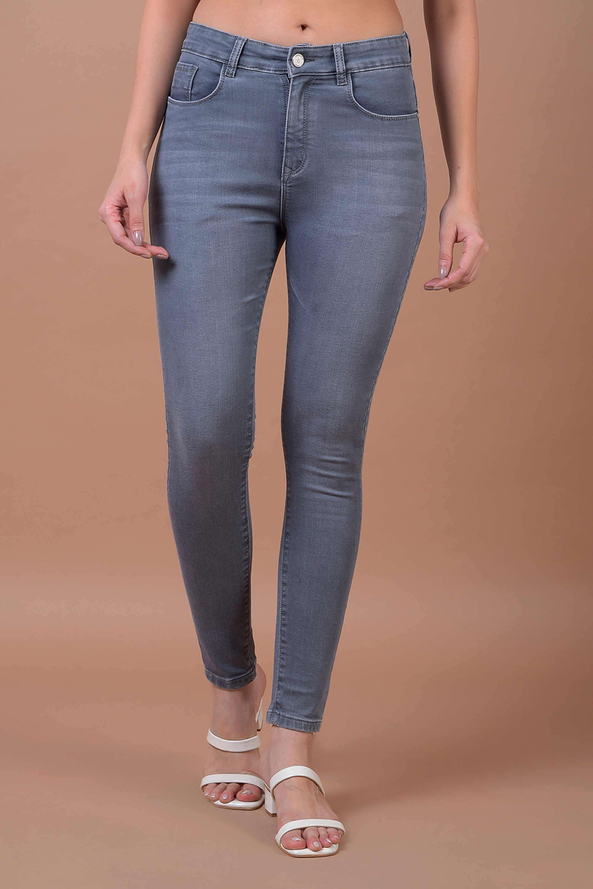 crimsoune club Blended Fabric Skinny Fit Women's Jeans-picture-16