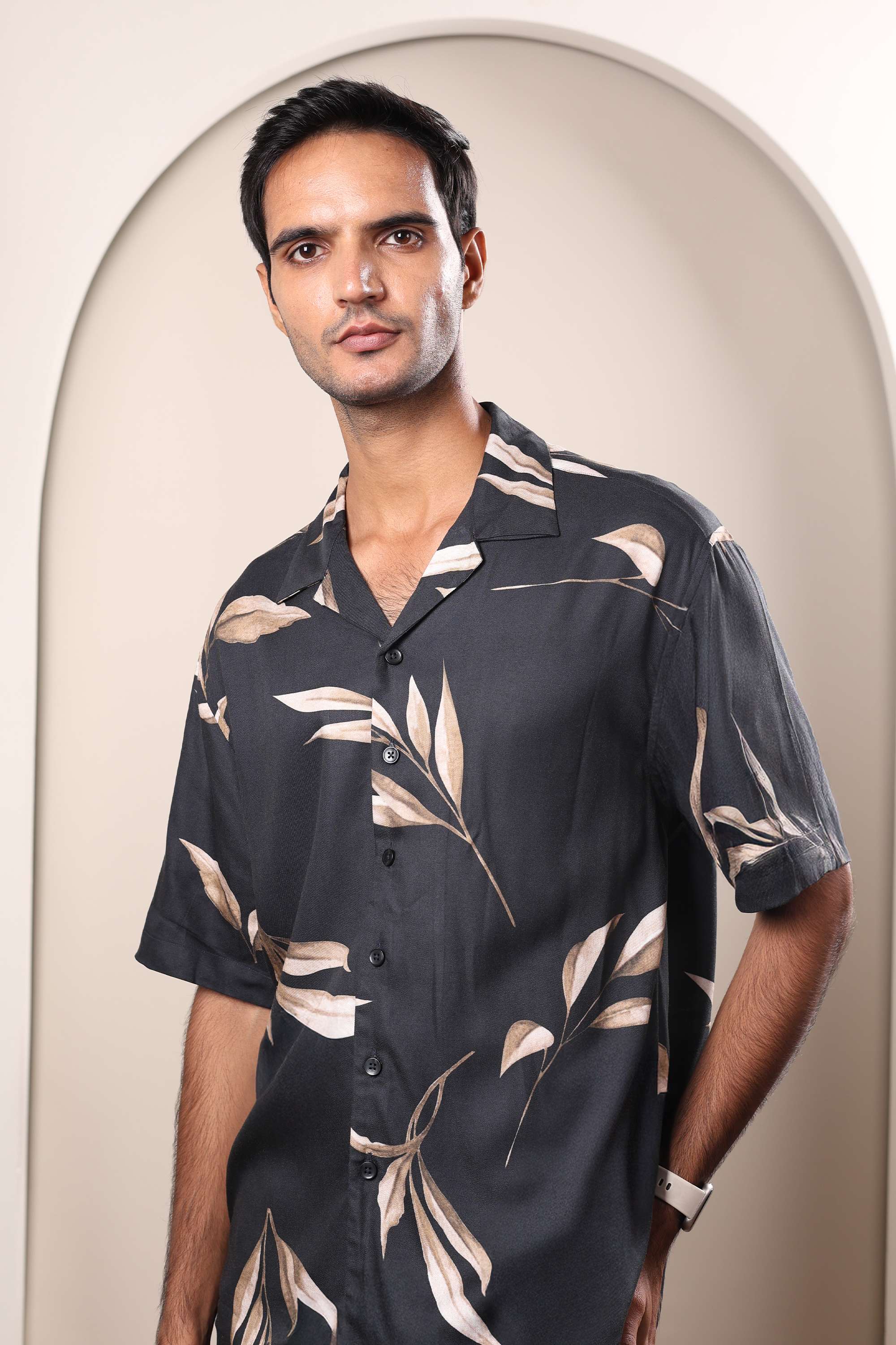 Printed-Viscose-Regular-Fit-Men-s-Shirt