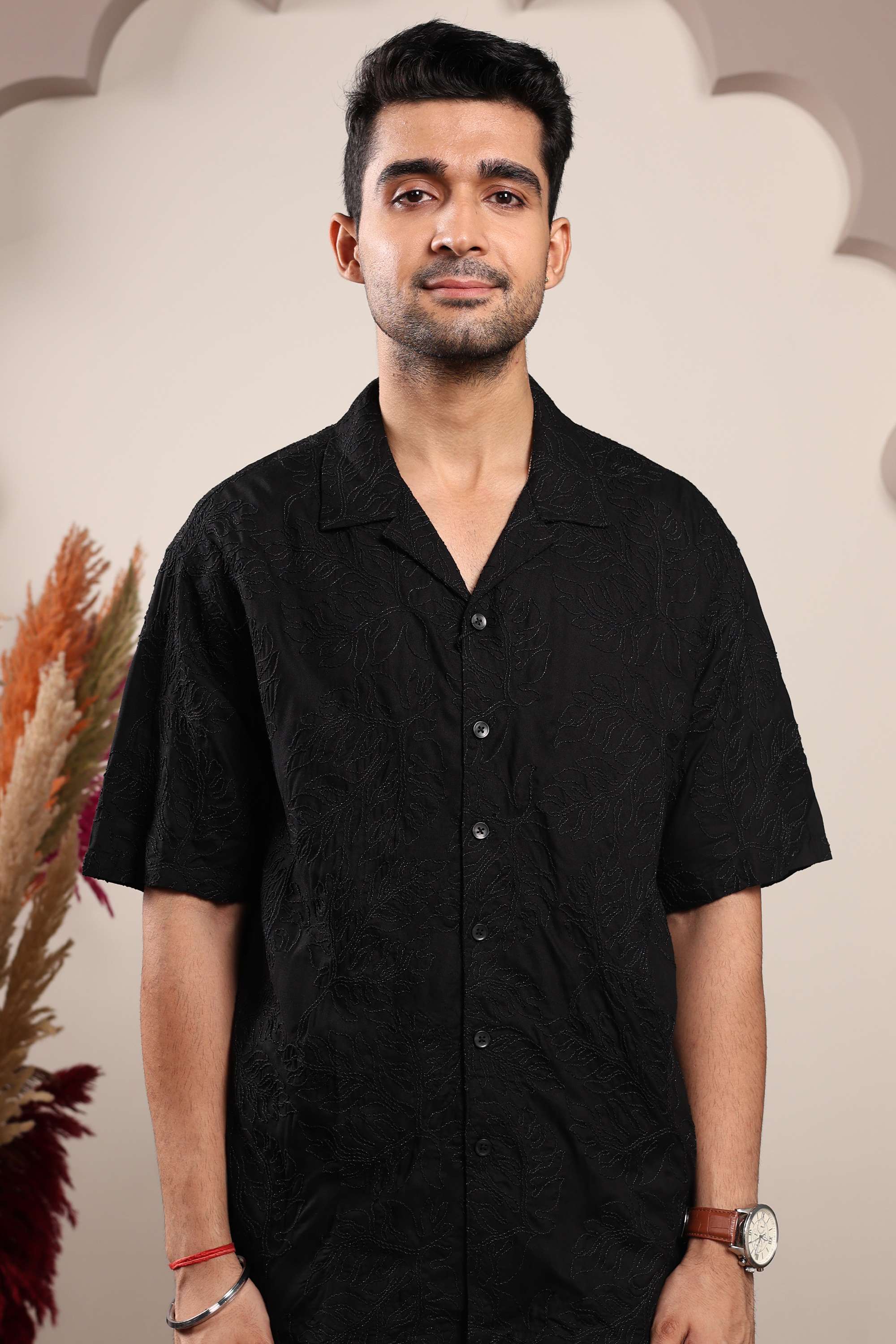 Blended-Fabric-Regular-Fit-Men-Shirt
