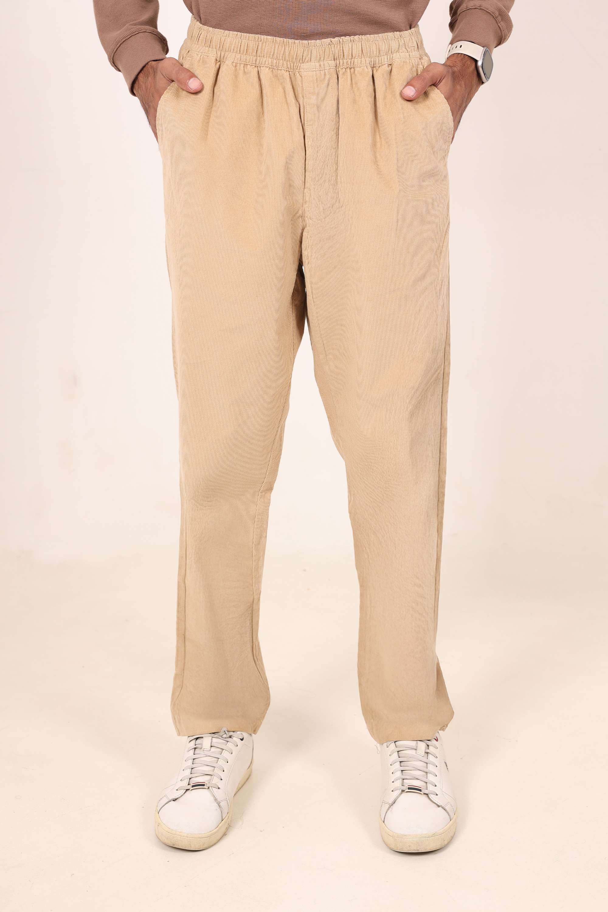 Solid-Cotton-Blend-Regular-Fit-Men-s-Trousers