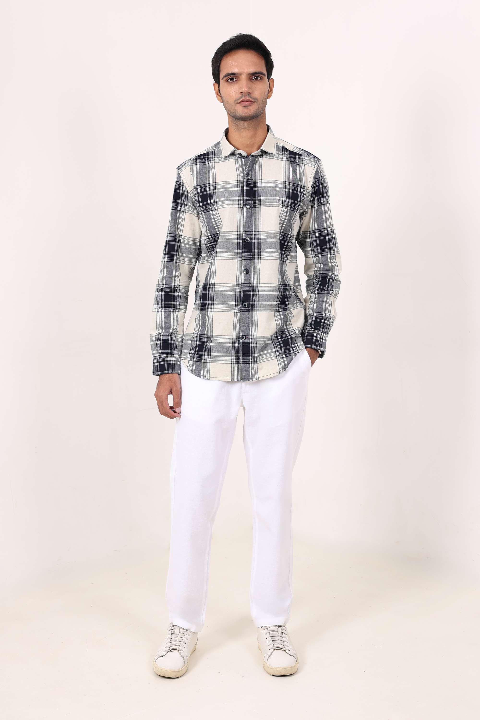 Solid-Cotton-Relaxed-Fit-Men-s-Trousers