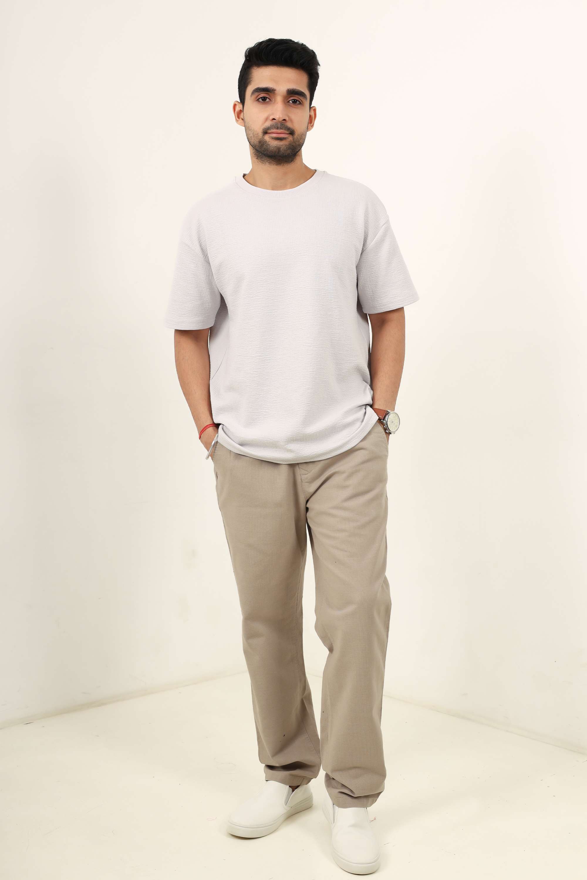 Solid-Cotton-Relaxed-Fit-Men-s-Trousers