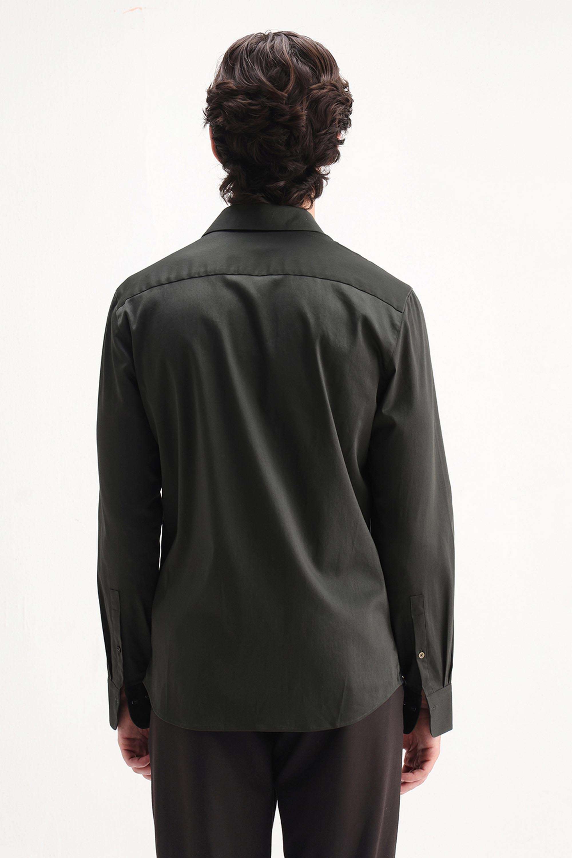 Solid-Cotton-Regular-Fit-Men-s-Casual-Shirt