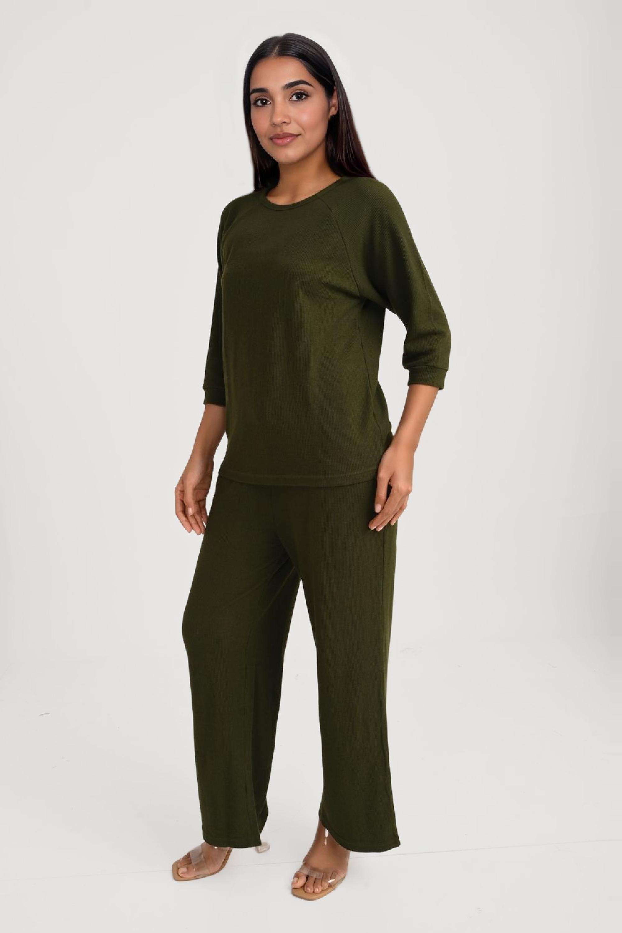 Blended-Fabric-Regular-Fit-Women-Nightsuit