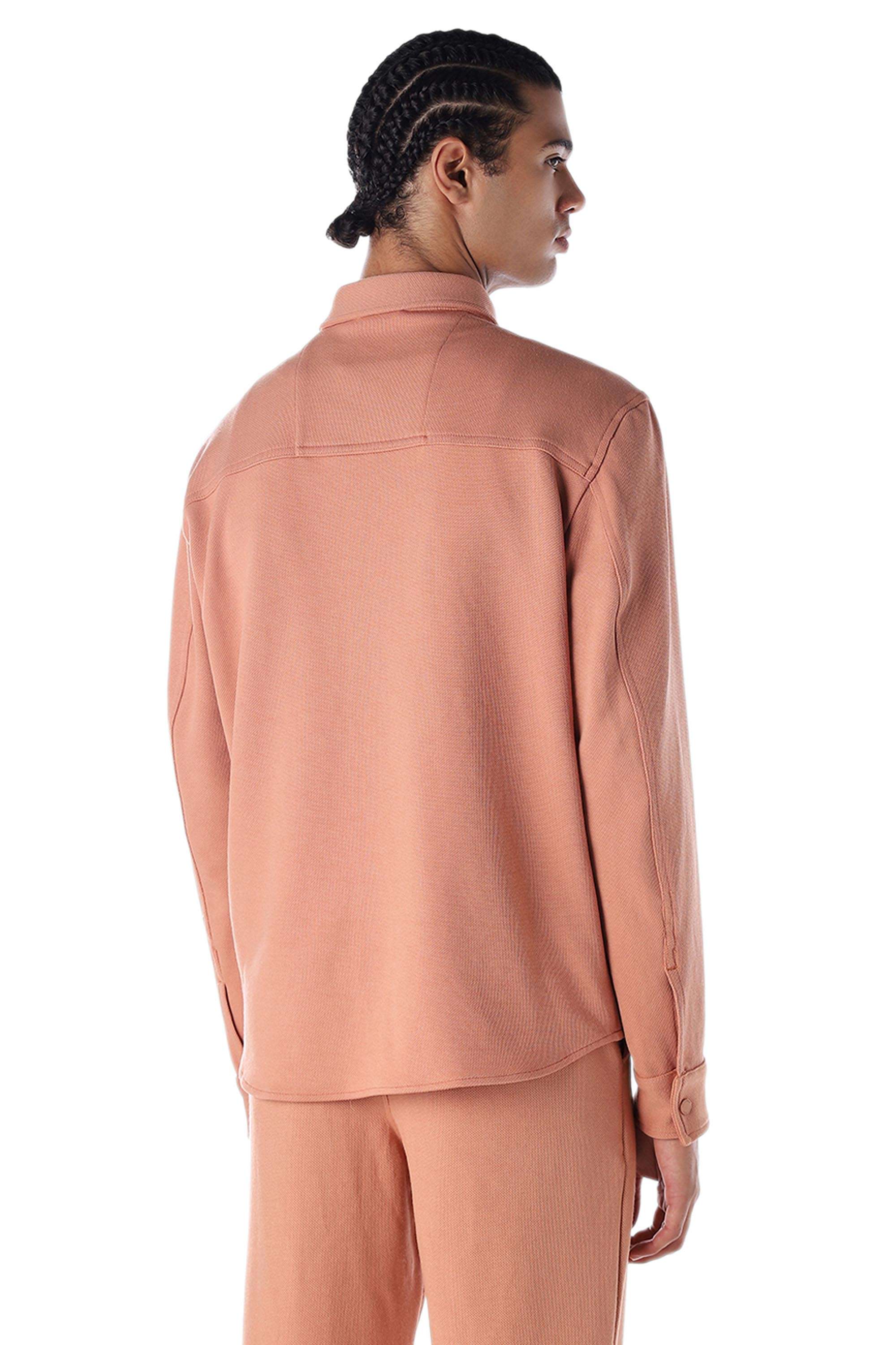 Solid-Polyester-Regular-Fit-Men-s-Casual-Shirt