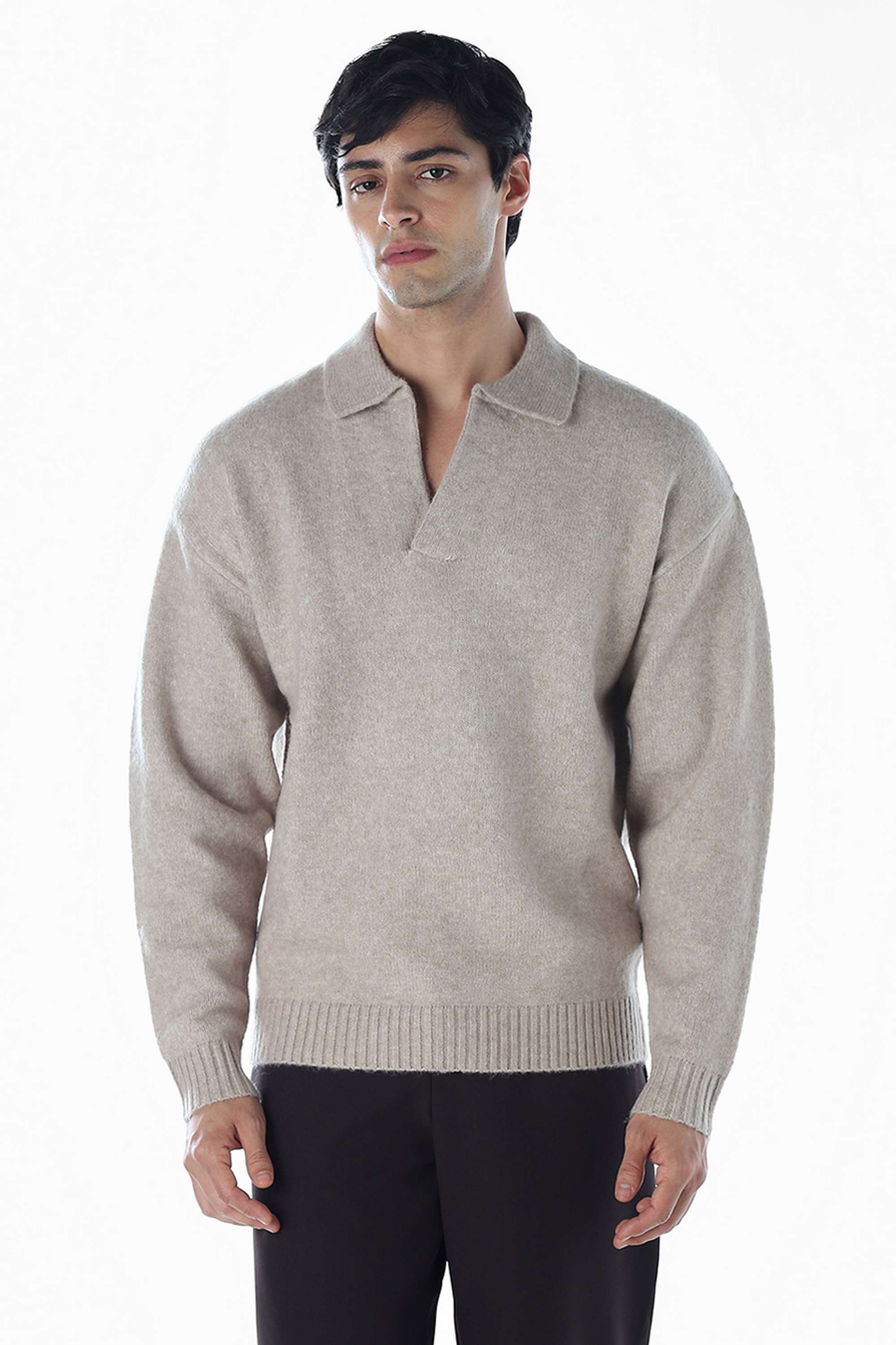 Solid-Polyester-Regular-Fit-Men-Polo-T-Shirt