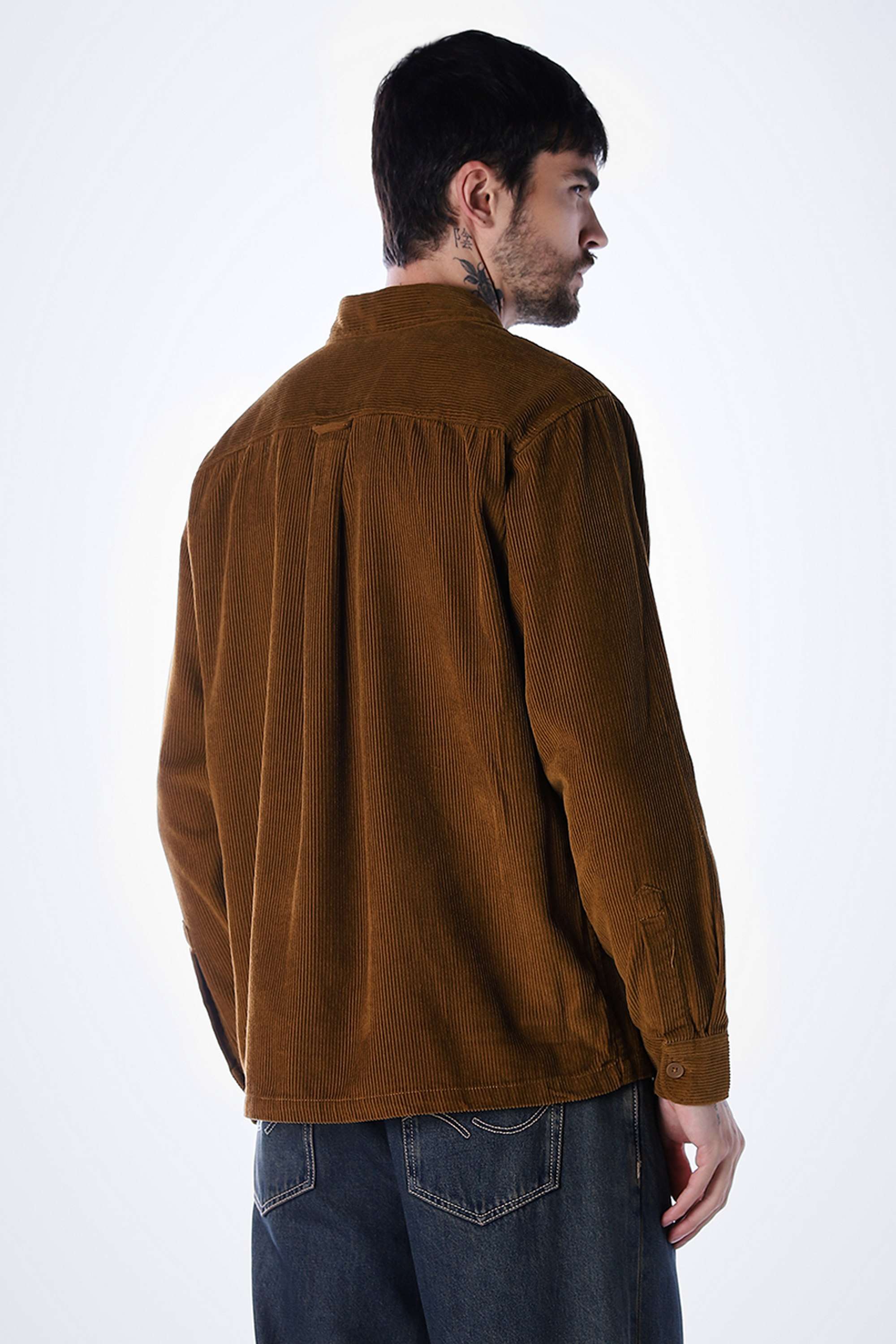 Cotton-Regular-Fit-Men-Casual-Wear-Shacket