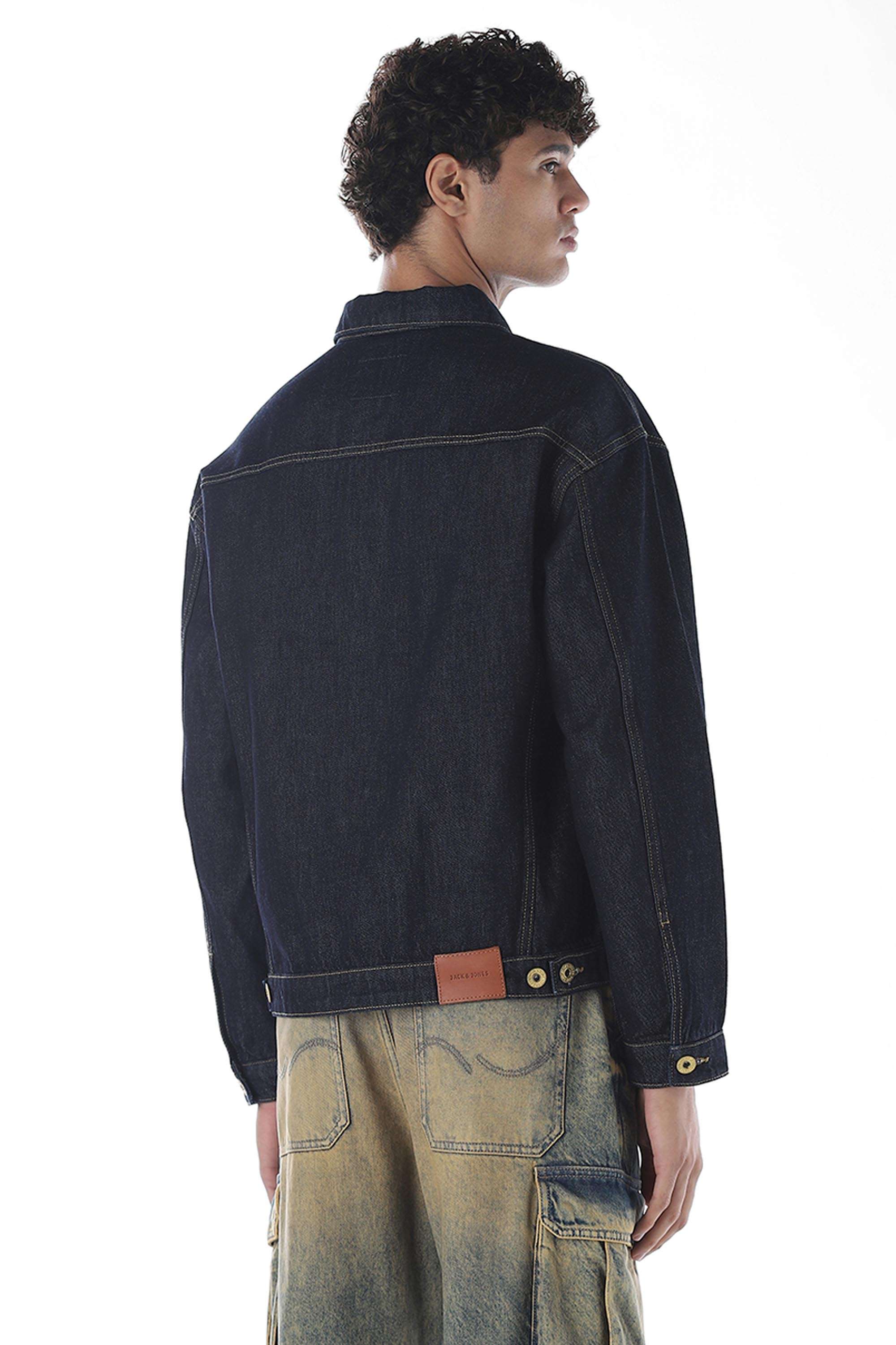 Solid-Cotton-Regular-Fit-Men-s-Jacket