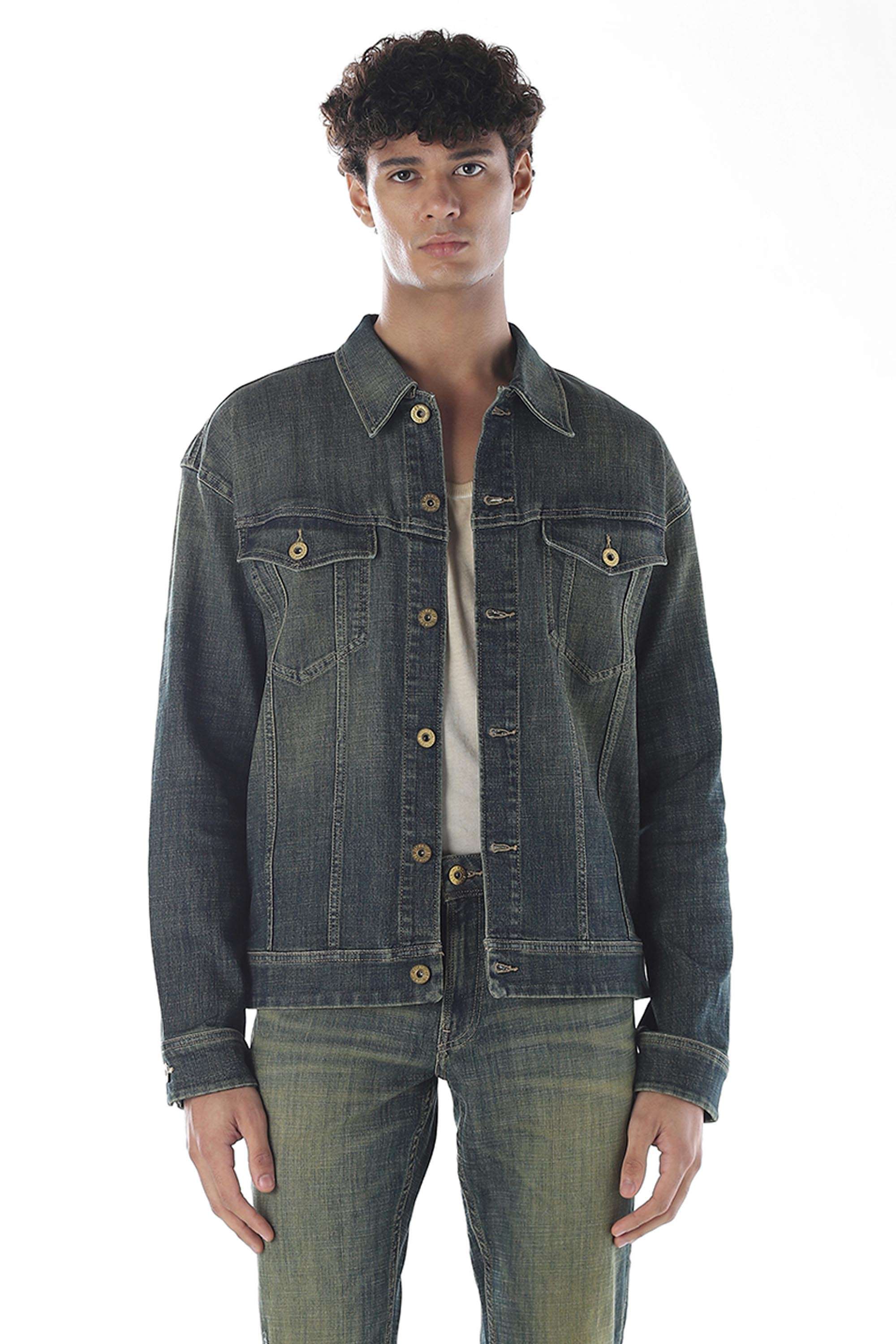 Solid-Cotton-Regular-Fit-Men-s-Jacket