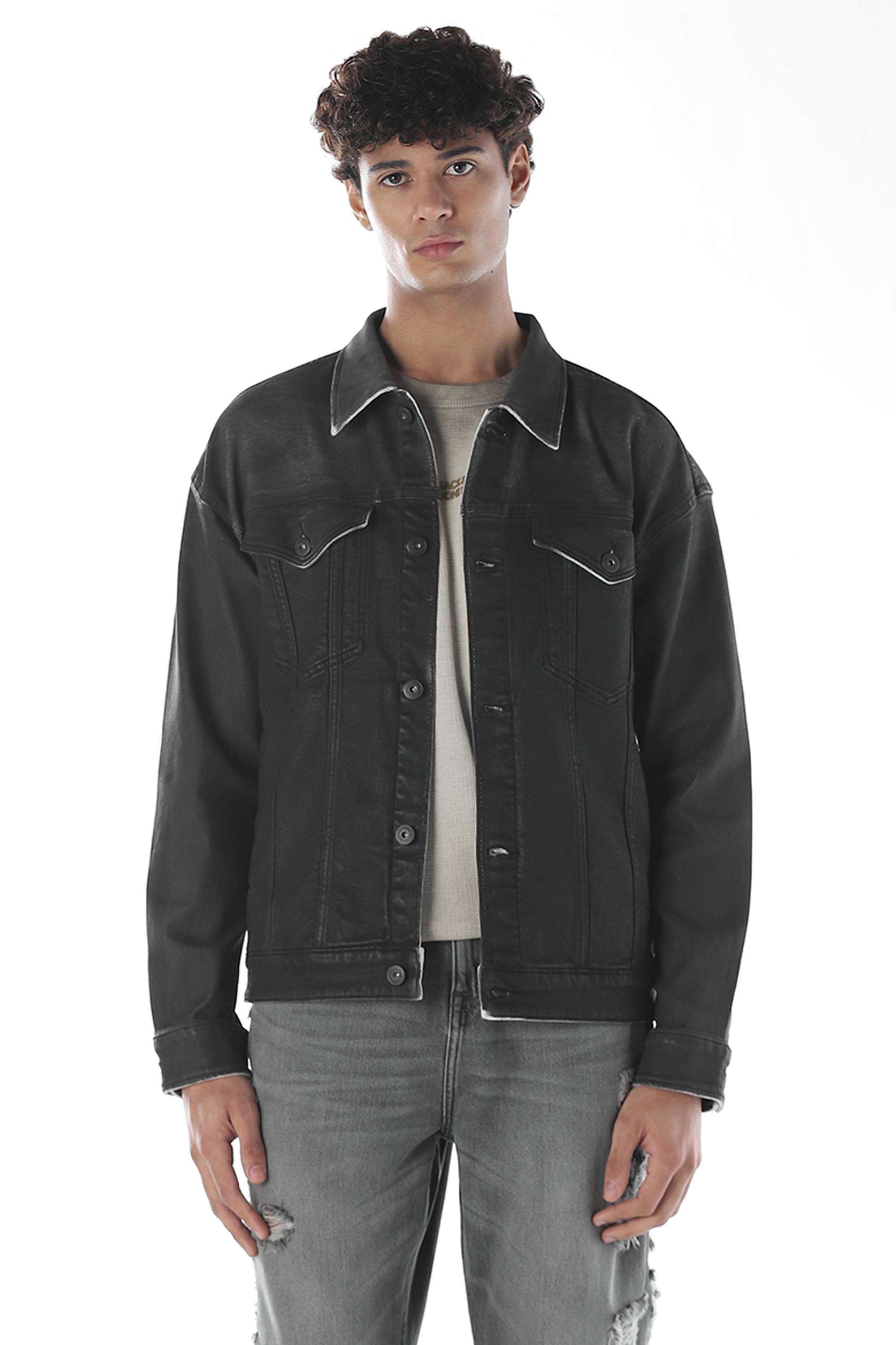 Solid-Cotton-Regular-Fit-Men-s-Jacket