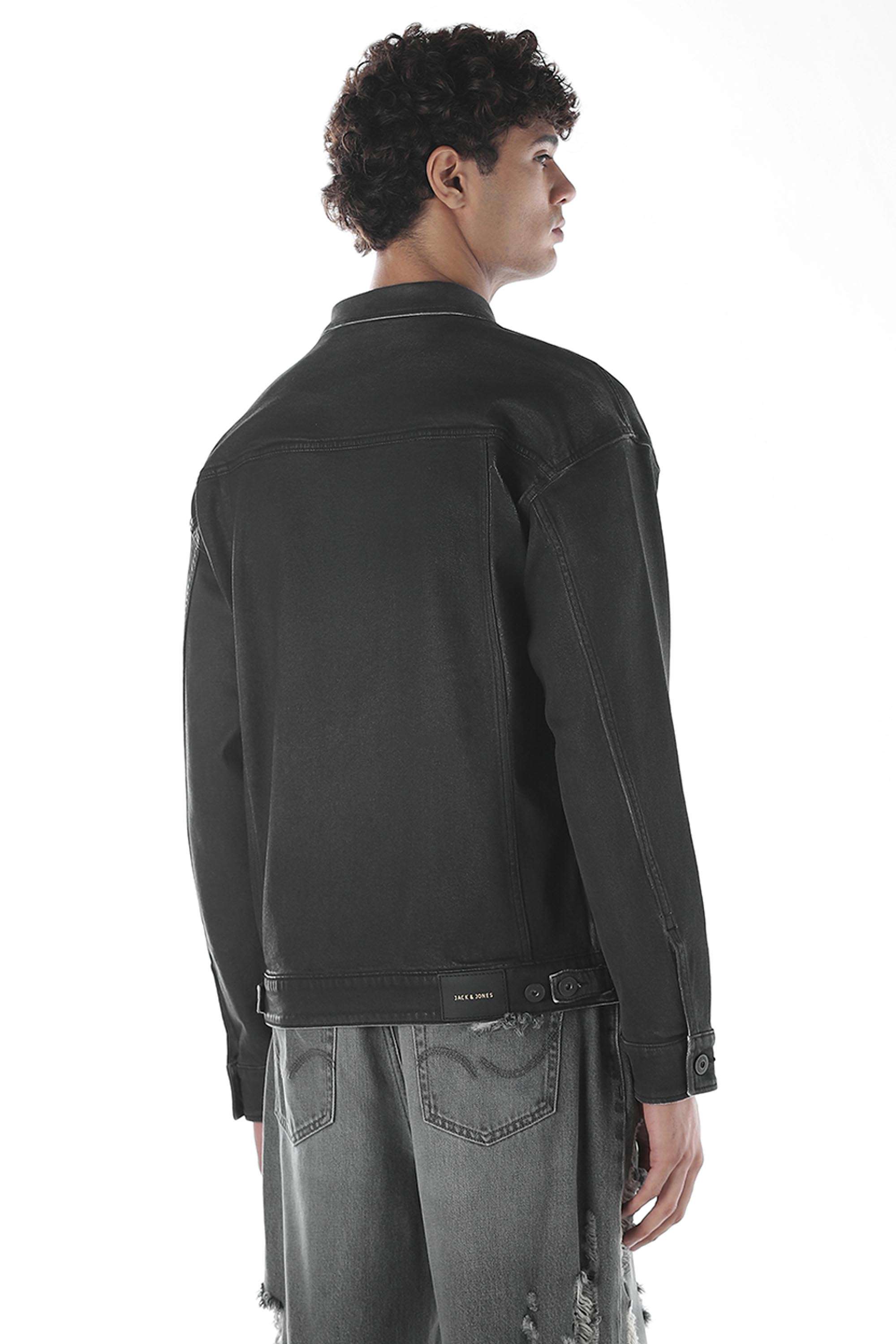 Solid-Cotton-Regular-Fit-Men-s-Jacket